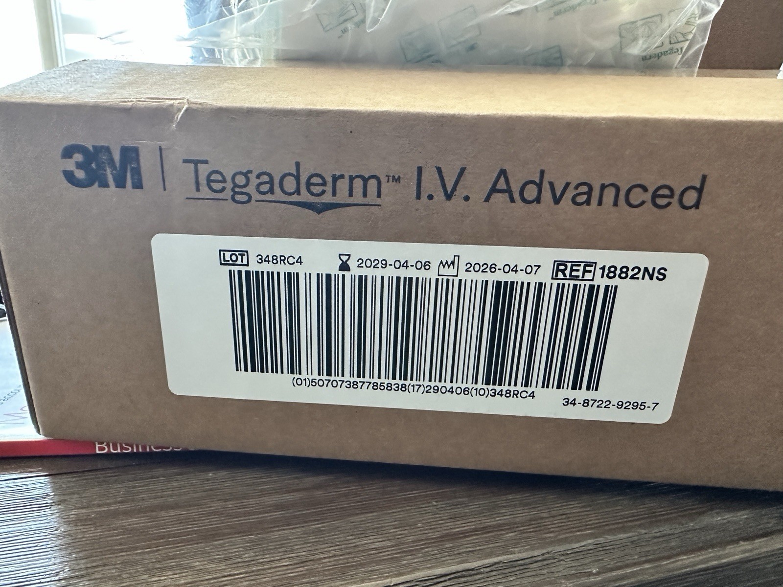 3M 1882 Tegaderm I. V. Advanced Dressing 2 3/4 3M 1882 Tegaderm I. V. Advanced Dressing 2 3/4