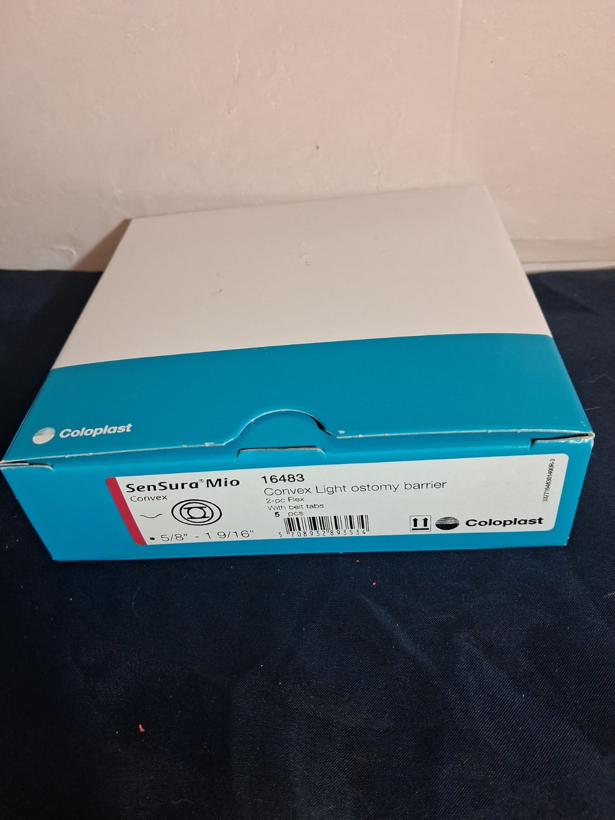 Coloplast 16483 -Mio Flex Two-Piece Ostomy Skin Barrier, 1 Box EXP 09-25-2025 Coloplast 16483 -Mio Flex Two-Piece Ostomy Skin Barrier, 1 Box EXP 09-25-2025