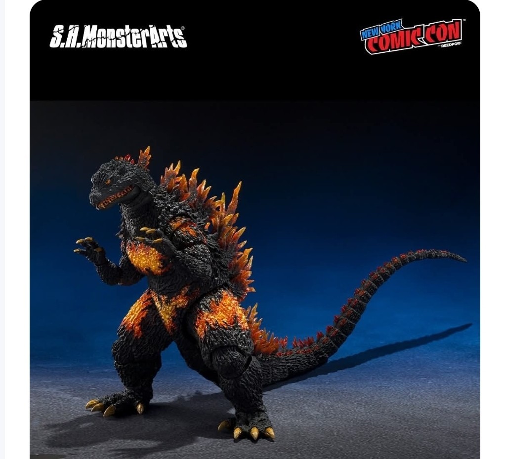S.H.MonsterArts Burning Millennium Godzilla – NYCC 2026 Exclusive Edition