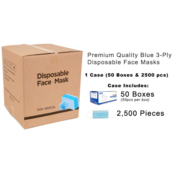 2500 PCS Blue Pack - 50 boxes Wholesale Bulk 2500 PCS Blue Pack - 50 boxes Wholesale Bulk