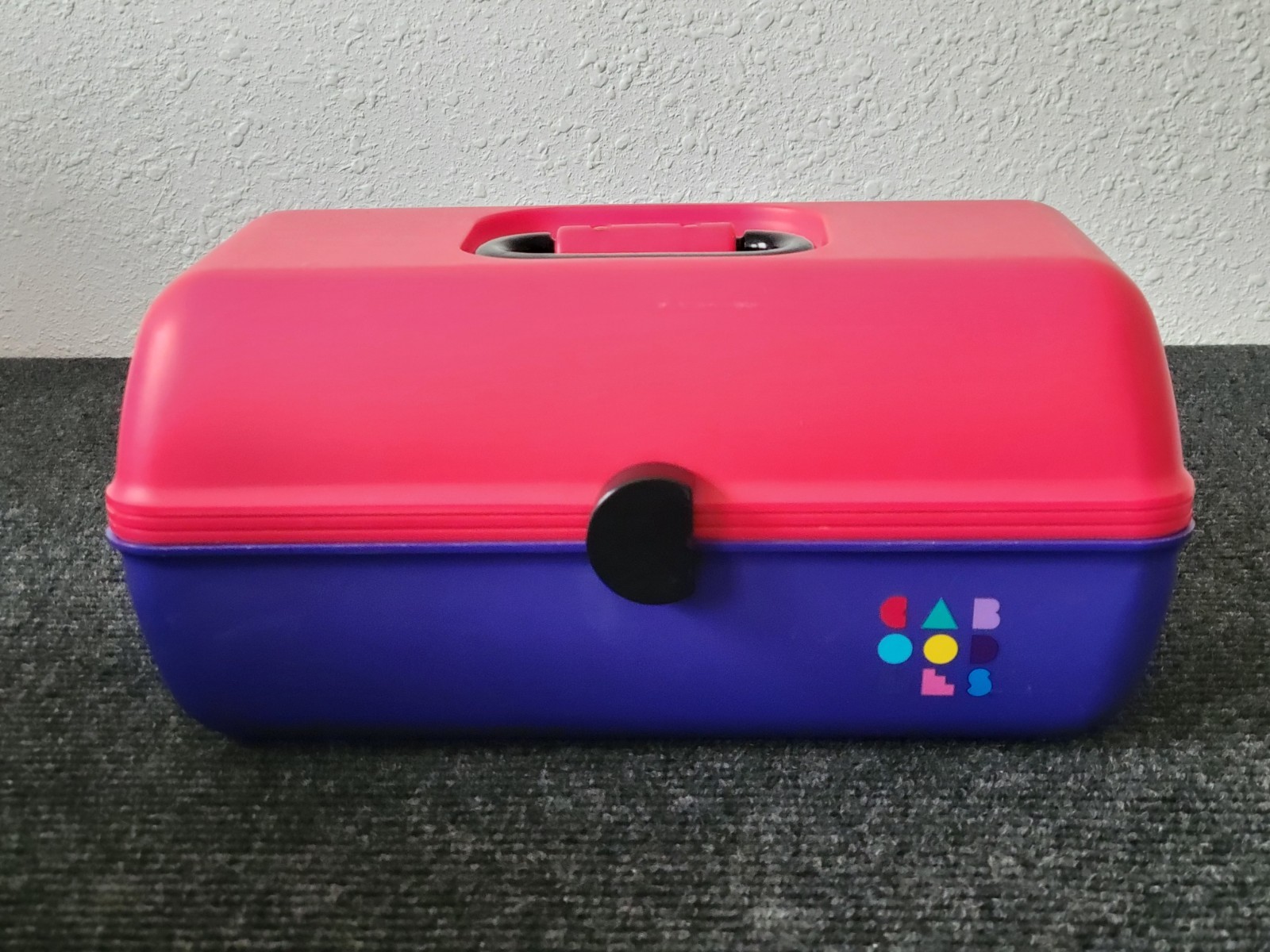 Vtg 90s Caboodles of California Makeup Organizer Case Pink & Purple with Mirror Vtg 90s Caboodles of California Makeup Organizer Case Pink & Purple with Mirror