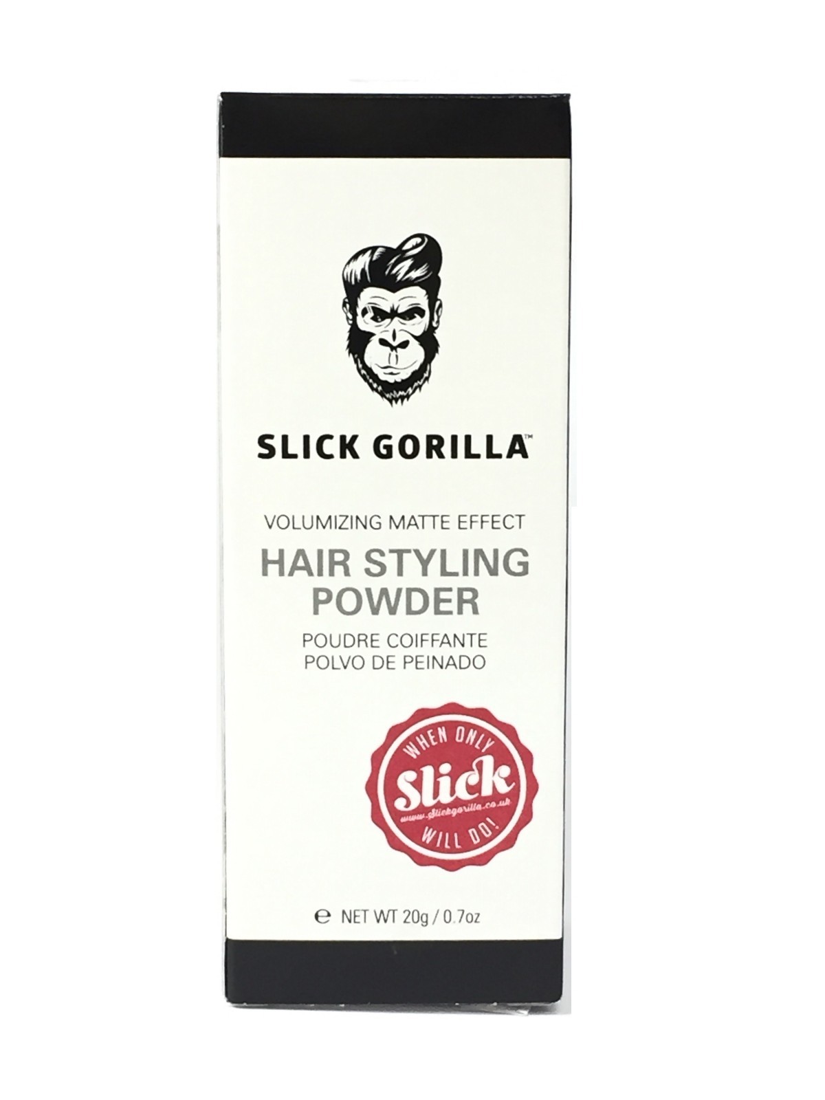 Slick Gorilla Hair Styling Powder, 0.7 oz EXP 08/2028 Slick Gorilla Hair Styling Powder, 0.7 oz EXP 08/2028