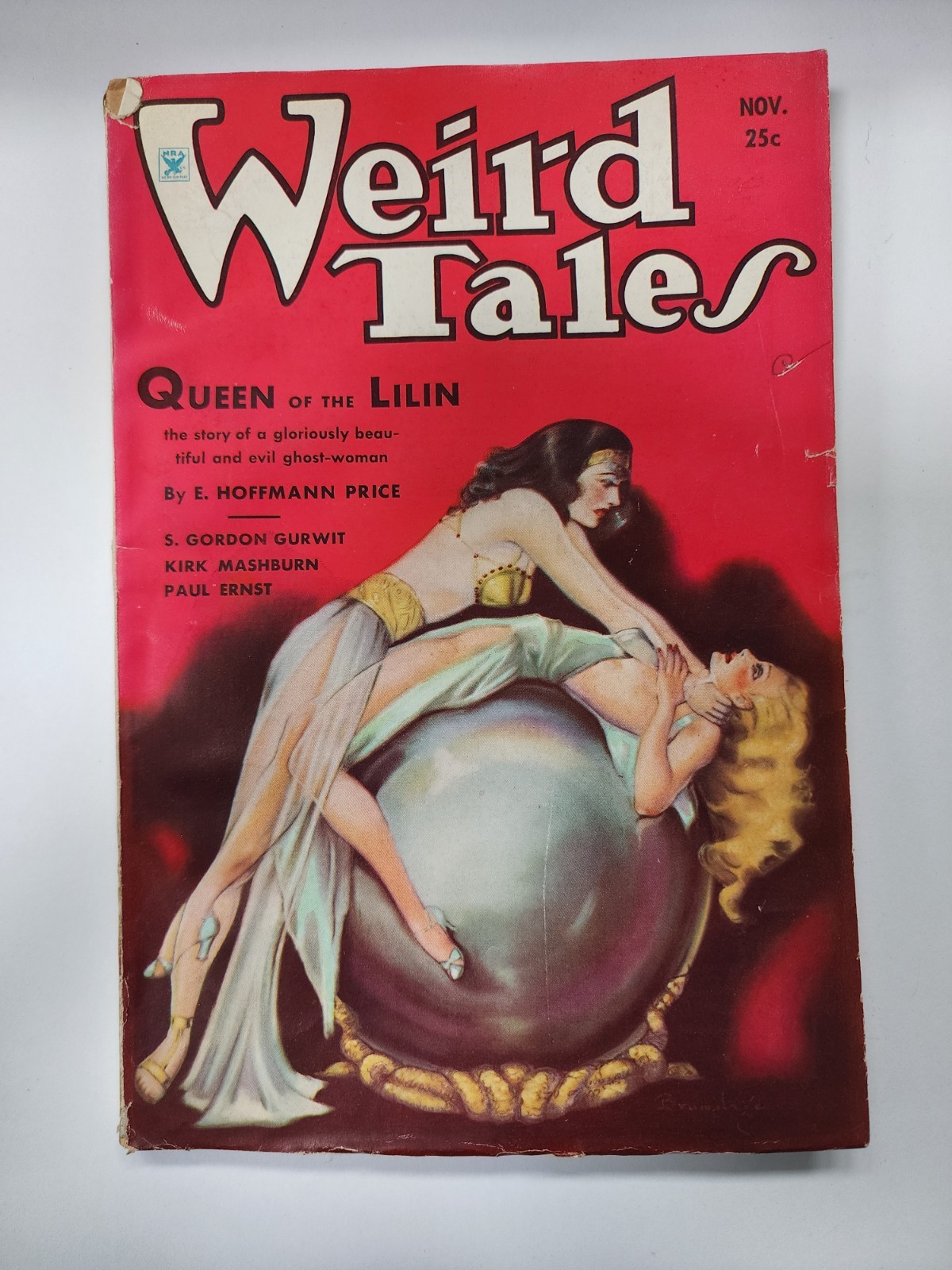 Weird Tales, Nov. 1934, Very Good Condition, Featuring E. Hoffman Price Weird Tales, Nov. 1934, Very Good Condition, Featuring E. Hoffman Price