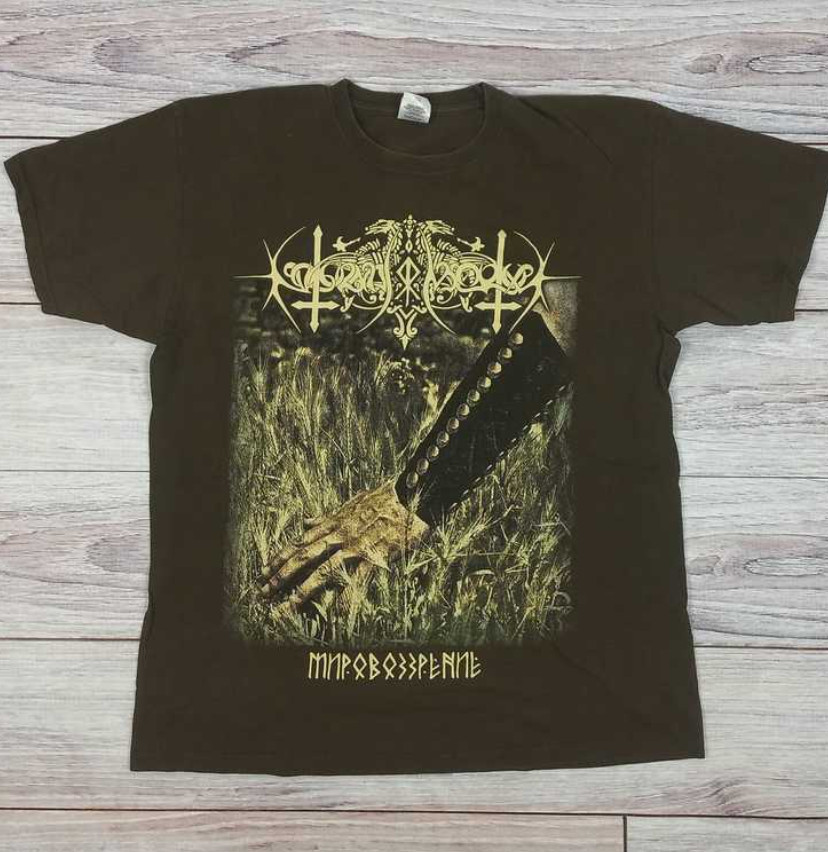 Nokturnal Mortum band vintage Black T Shirt Black Full Size S-5Xl TS1242