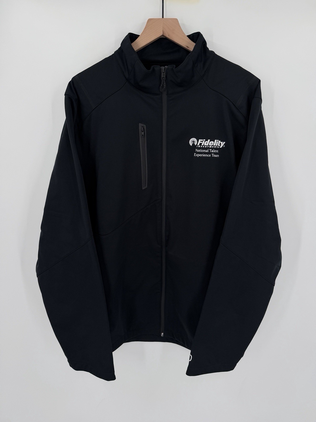 Fidelity Investments Ogio Jacket Men’s XXL Black SoftShell Finance Banker Fidelity Investments Ogio Jacket Men’s XXL Black SoftShell Finance Banker