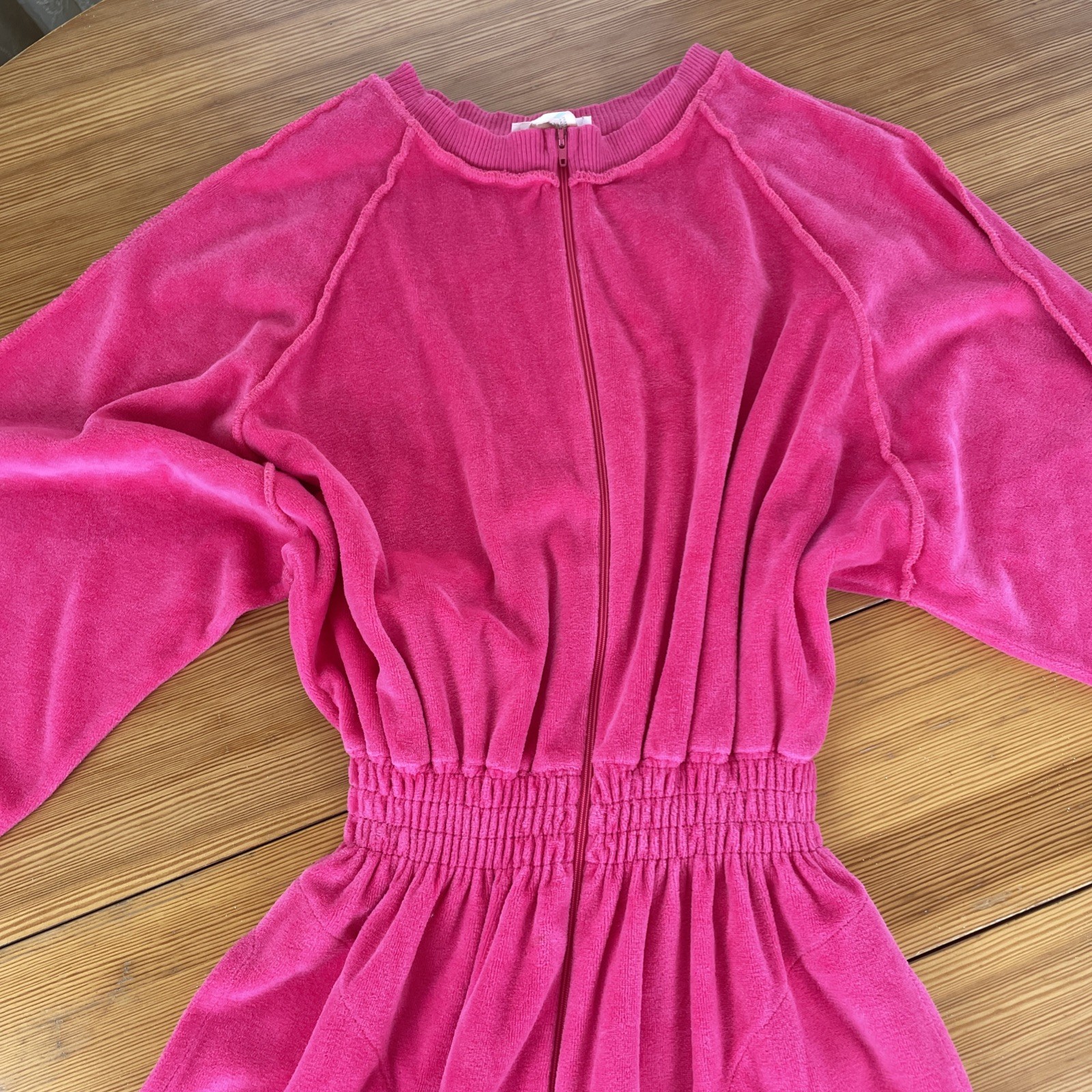 Vintage Neiman Marcus Women’s Jumpsuit Pink Velour Romper Vintage Neiman Marcus Women’s Jumpsuit Pink Velour Romper