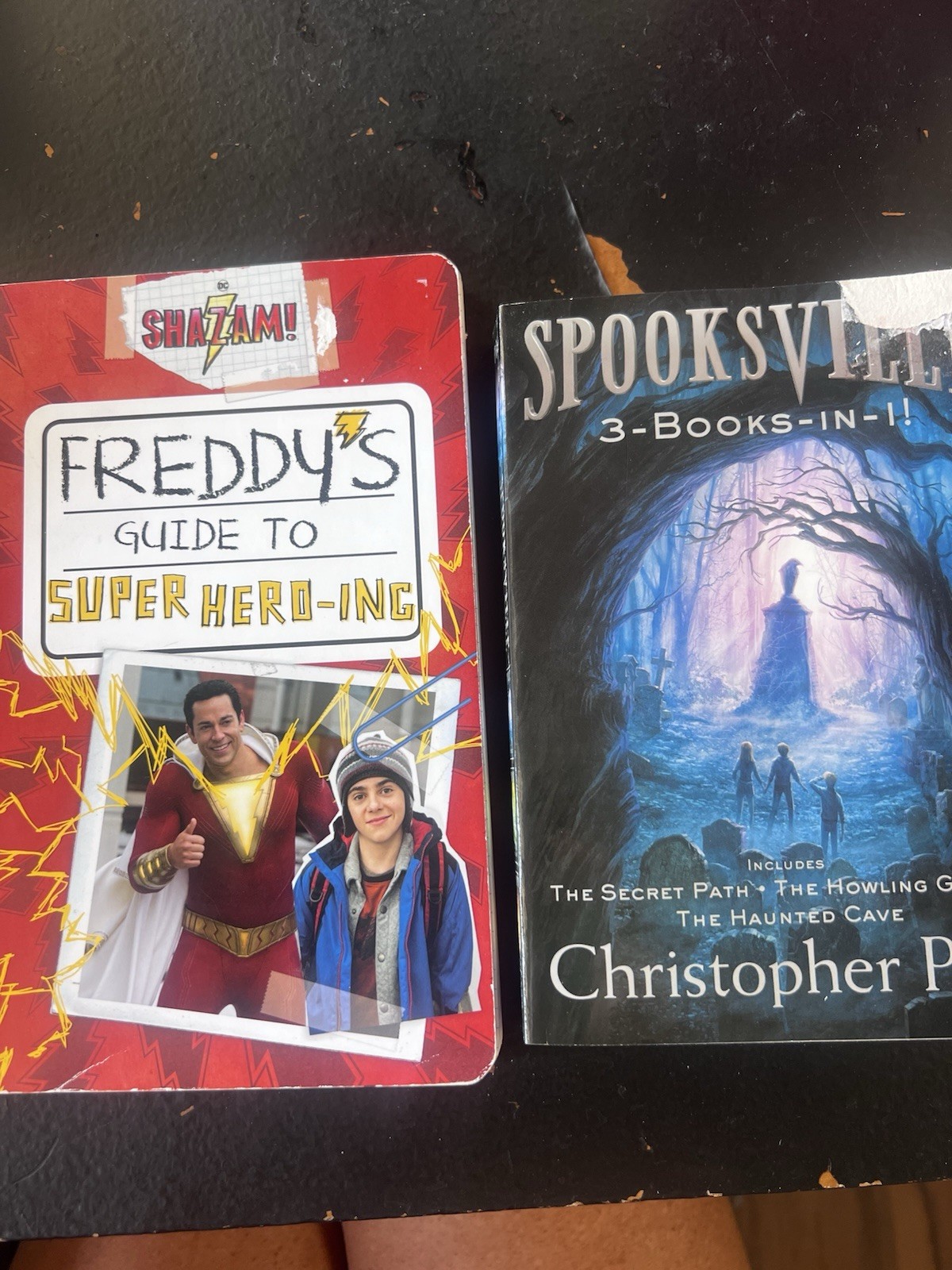 Shazam: Freddy\'s Guide to Super Hero-ing And SPOOKSVILLE 3-BOOKS-IN-1 Books Shazam: Freddy\'s Guide to Super Hero-ing And SPOOKSVILLE 3-BOOKS-IN-1 Books