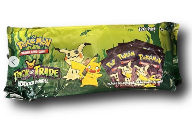 Pokemon TCG - Trick or Trade BOOster Bundle 2023 (120 ct) Pokemon TCG - Trick or Trade BOOster Bundle 2023 (120 ct)