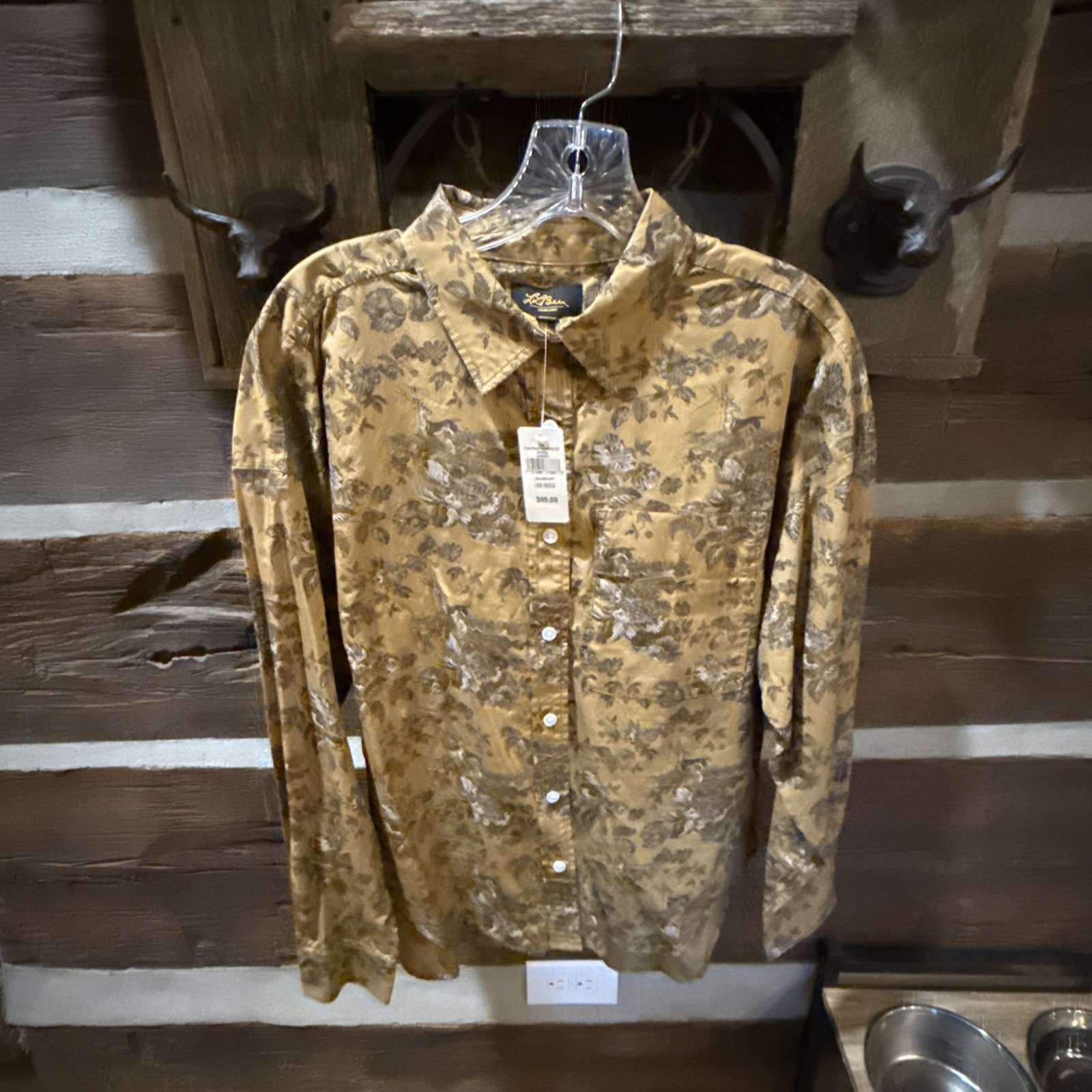 L.L. Bean Women’s Signature Long Sleeve Button Up Top De (r) L.L. Bean Women’s Signature Long Sleeve Button Up Top De (r)