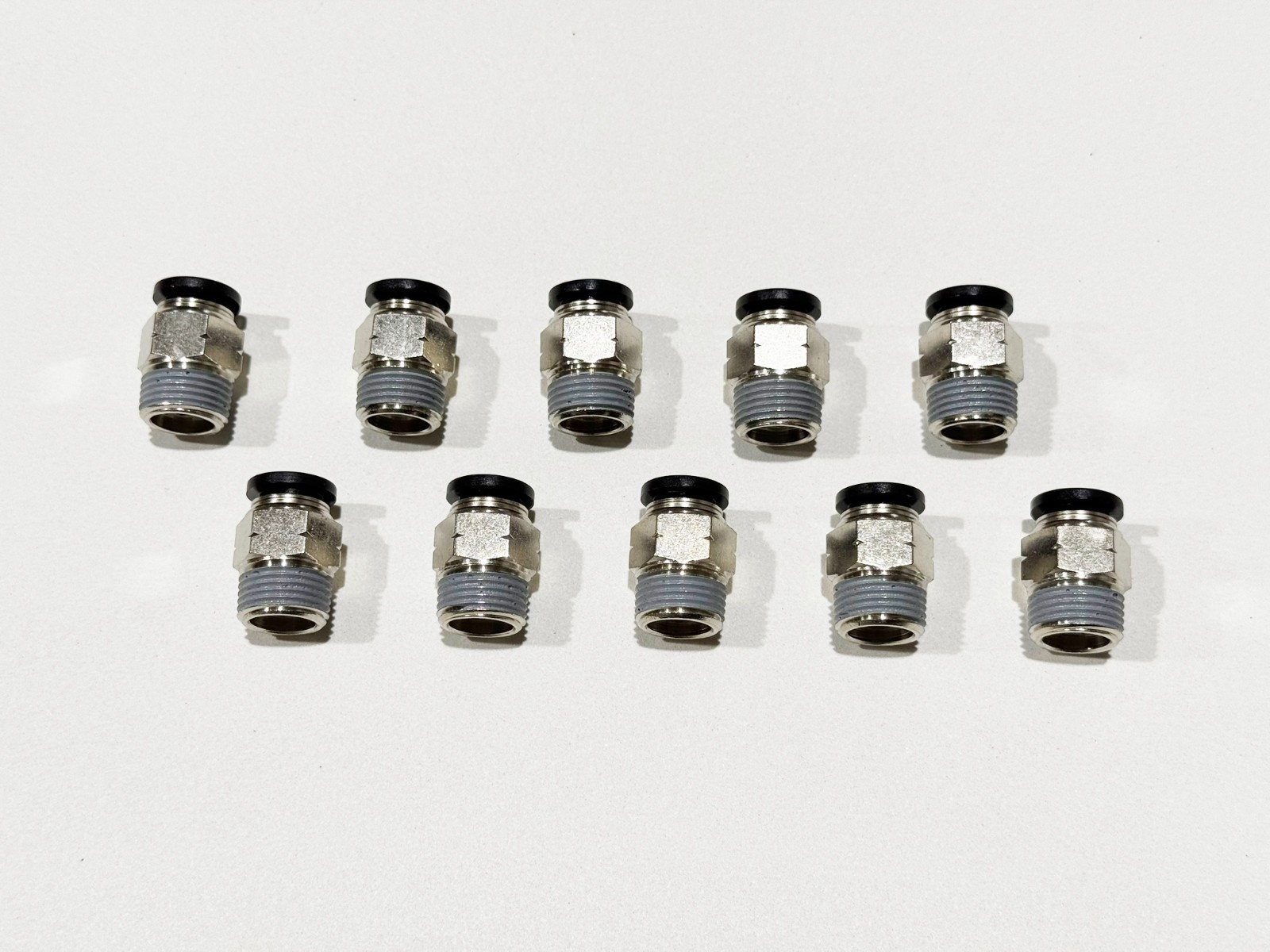10 Pack Air Line Fittings 3/8\ 10 Pack Air Line Fittings 3/8\