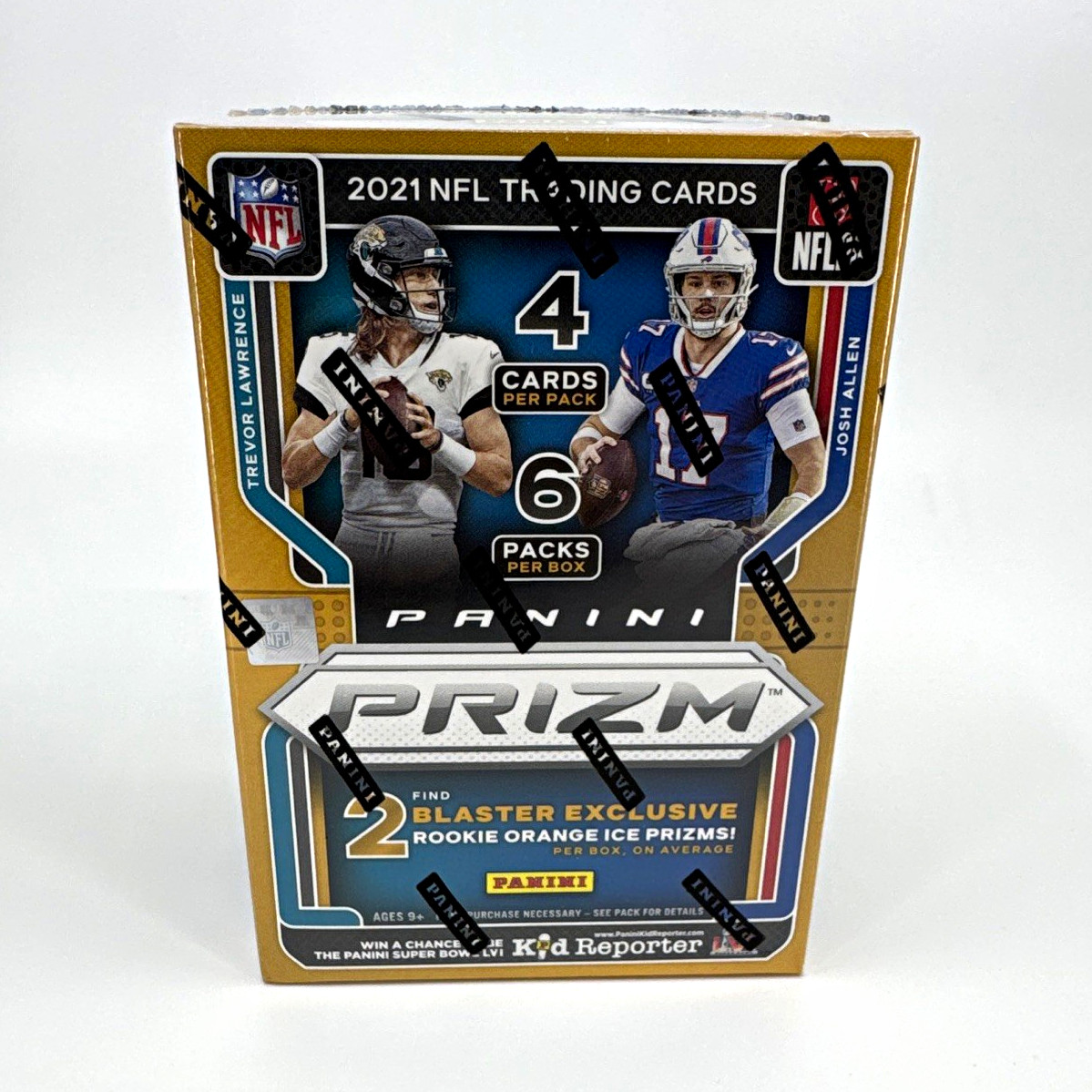 Panini 2021 Prizm NFL Football Blaster Box - 24 Cards, Fanatics Exclusive Panini 2021 Prizm NFL Football Blaster Box - 24 Cards, Fanatics Exclusive