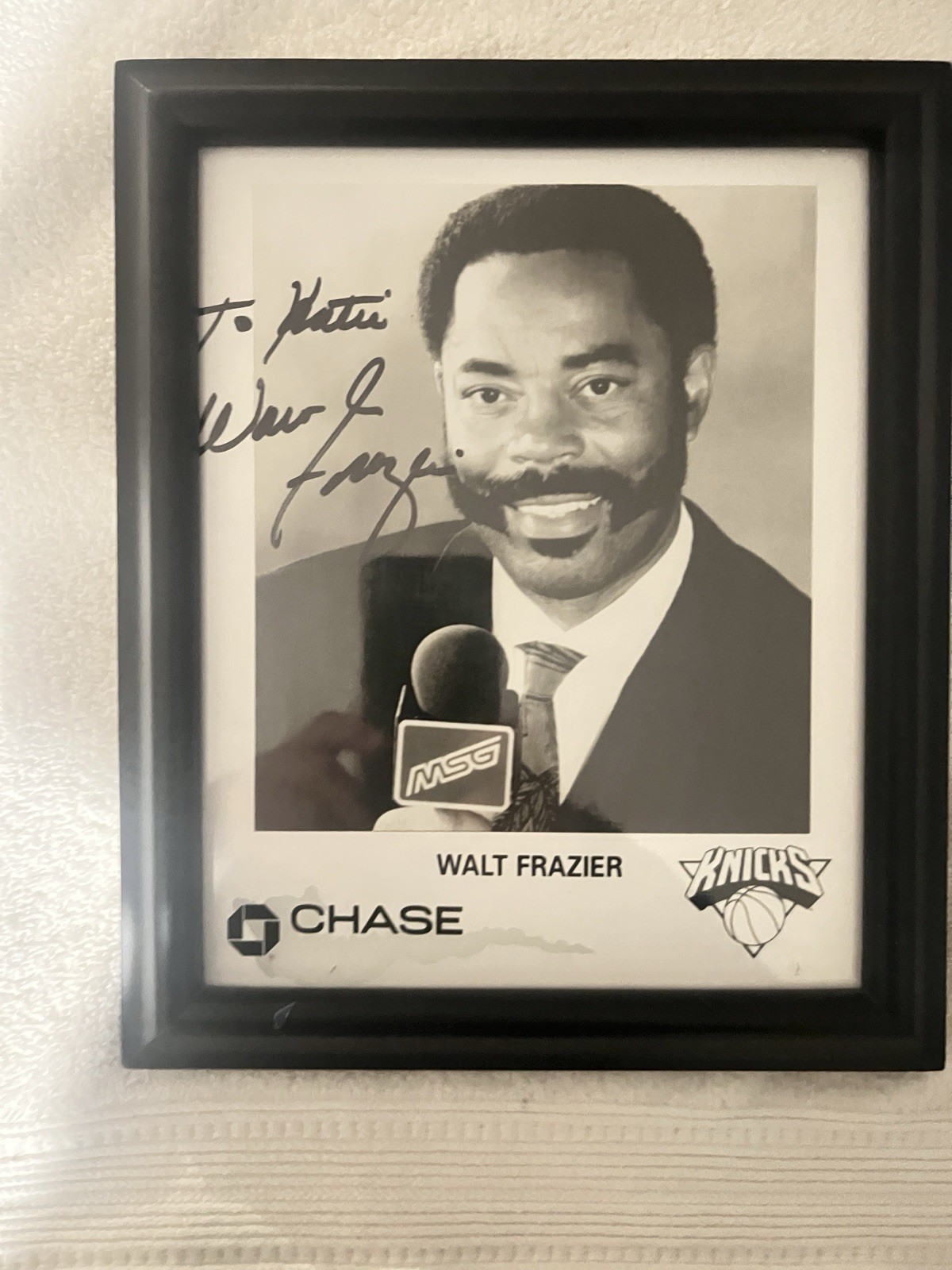 Walt Frazier Signed 8x10 Autographed Photo New York Knicks Walt Frazier Signed 8x10 Autographed Photo New York Knicks
