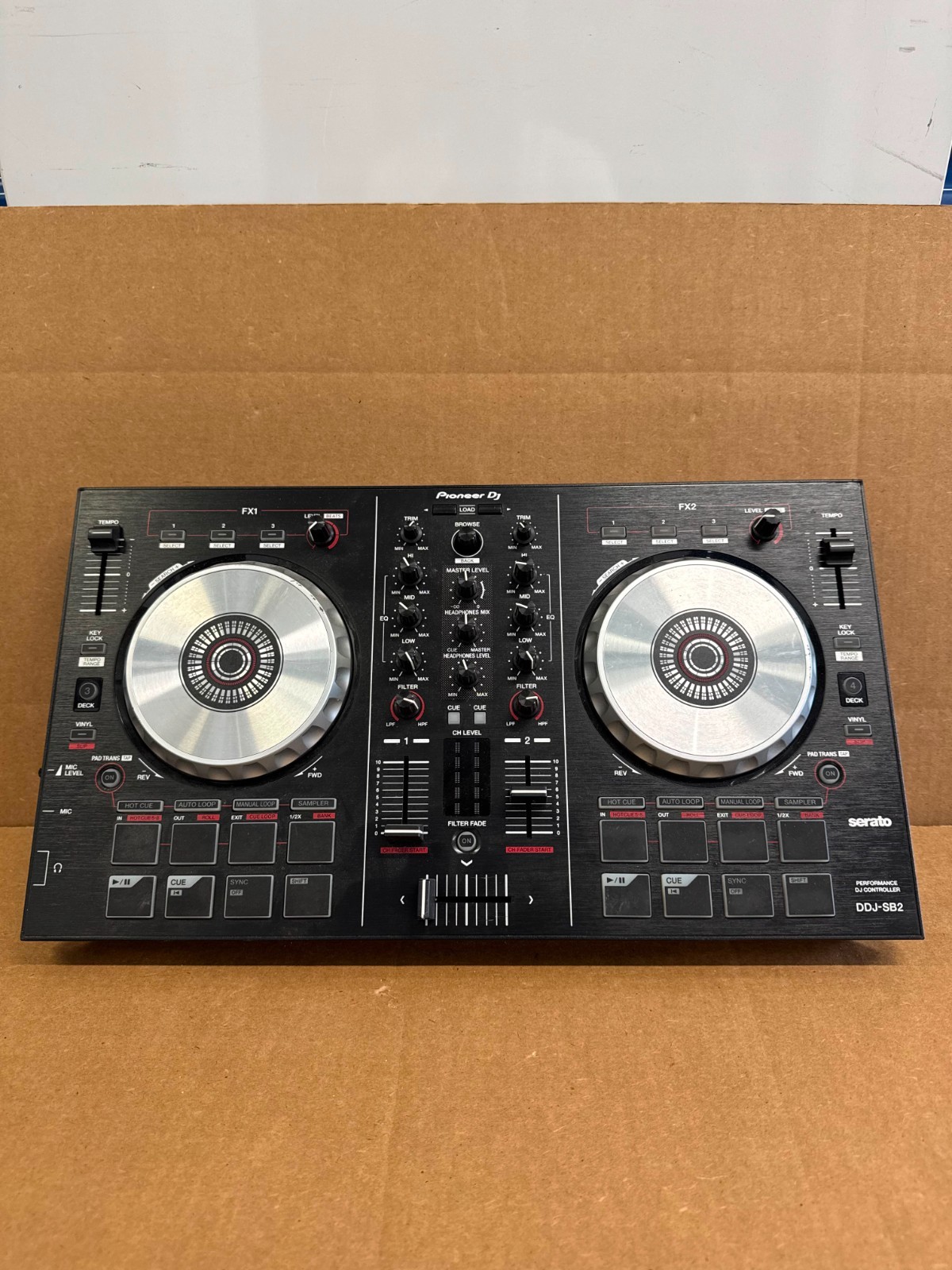 Pioneer DDJ-SB2 Serato 2-Channel DJ Controller Performance Japan Tested Working
