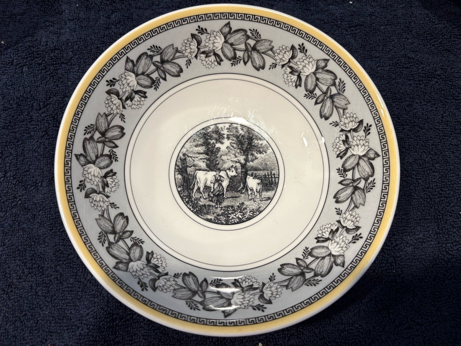 Villeroy & Boch Fruit Bowl “AUDUN FERME” Germany—6”