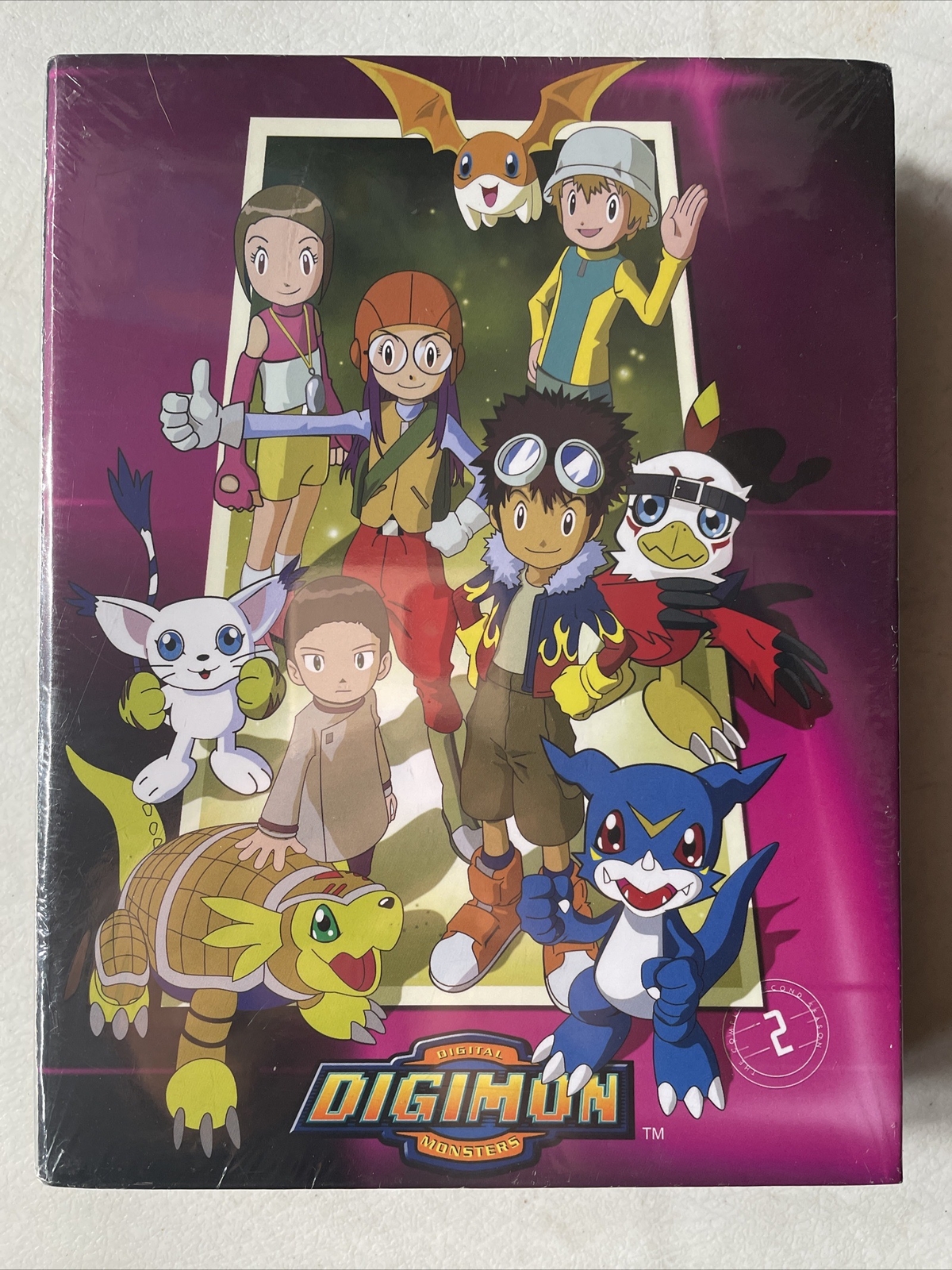 NEW Digimon Season 2 DVD 6-Disc Collector\'s Case Alliance Entertainment RARE OOP NEW Digimon Season 2 DVD 6-Disc Collector\'s Case Alliance Entertainment RARE OOP