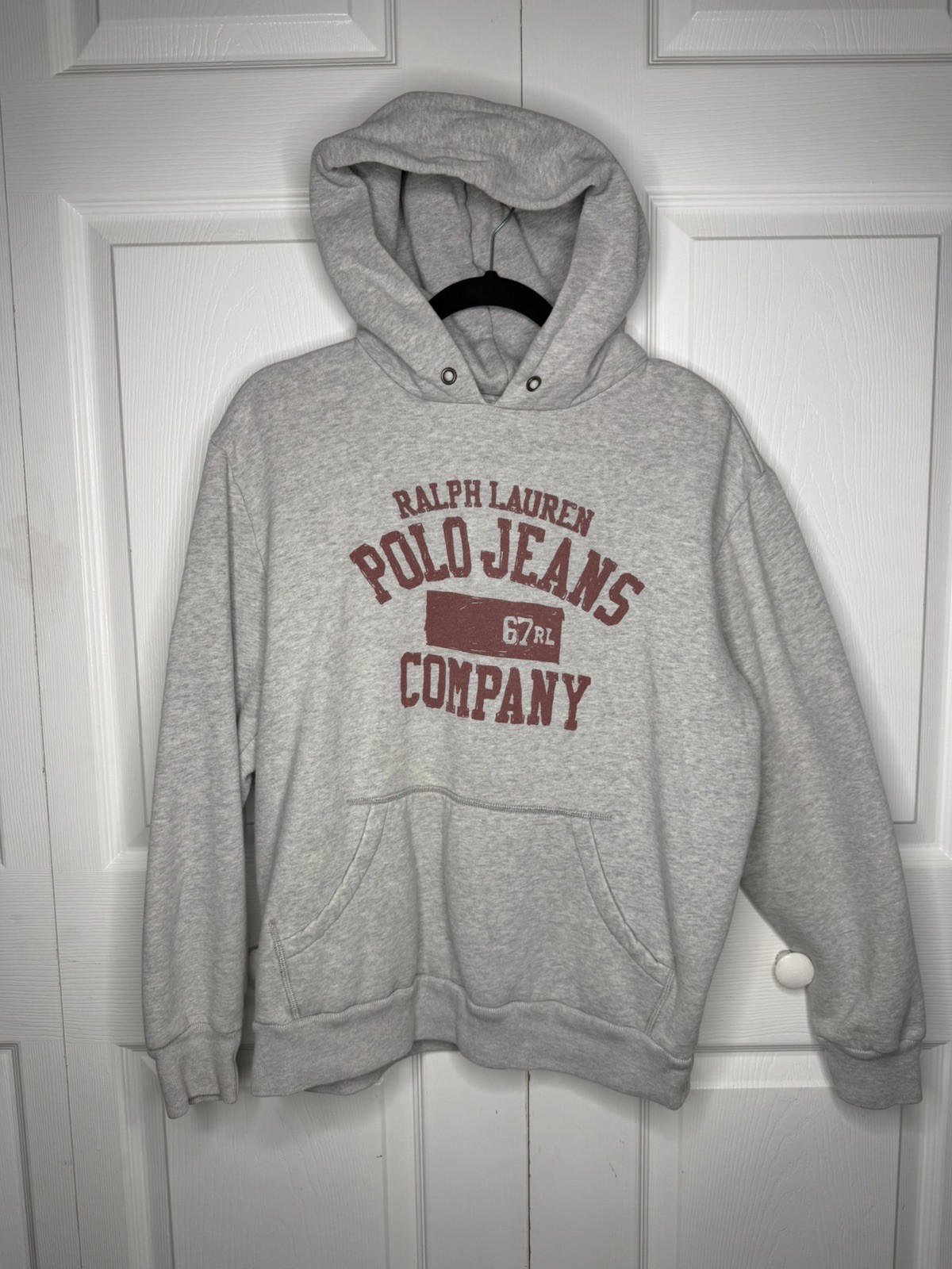 Vintage Polo Jeans Ralph Lauren Sweatshirt Size Large 2000s Gray Hoodie Vintage Polo Jeans Ralph Lauren Sweatshirt Size Large 2000s Gray Hoodie