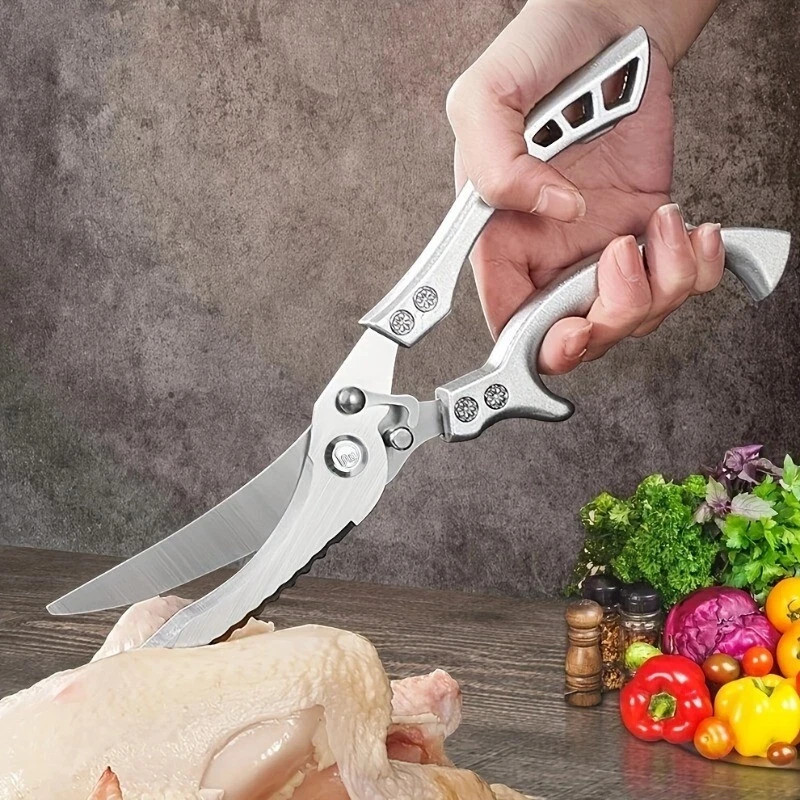 Kitchen Poultry Shears Kitchen Bone Scissor Stainless Steel Heavy Duty Meat Kitchen Poultry Shears Kitchen Bone Scissor Stainless Steel Heavy Duty Meat