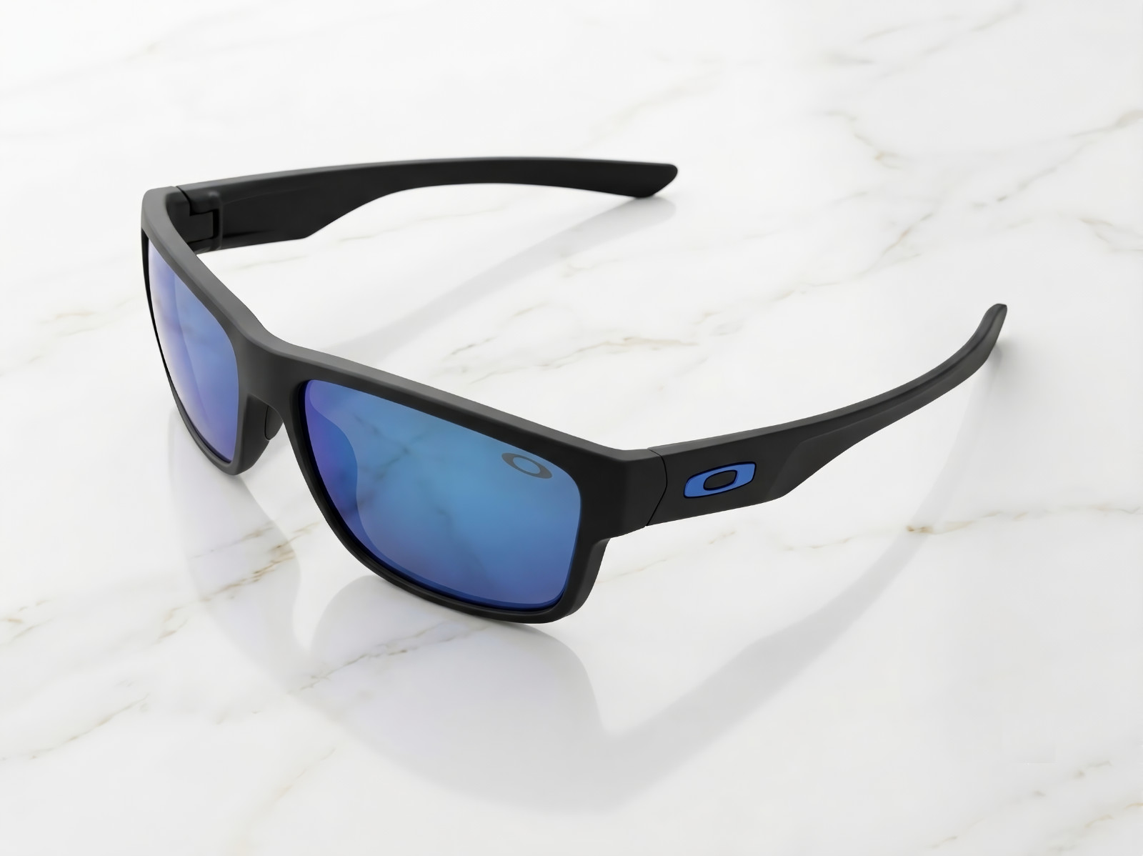 Oakley TwoFace Black Blue Sunglasses Oakley TwoFace Black Blue Sunglasses