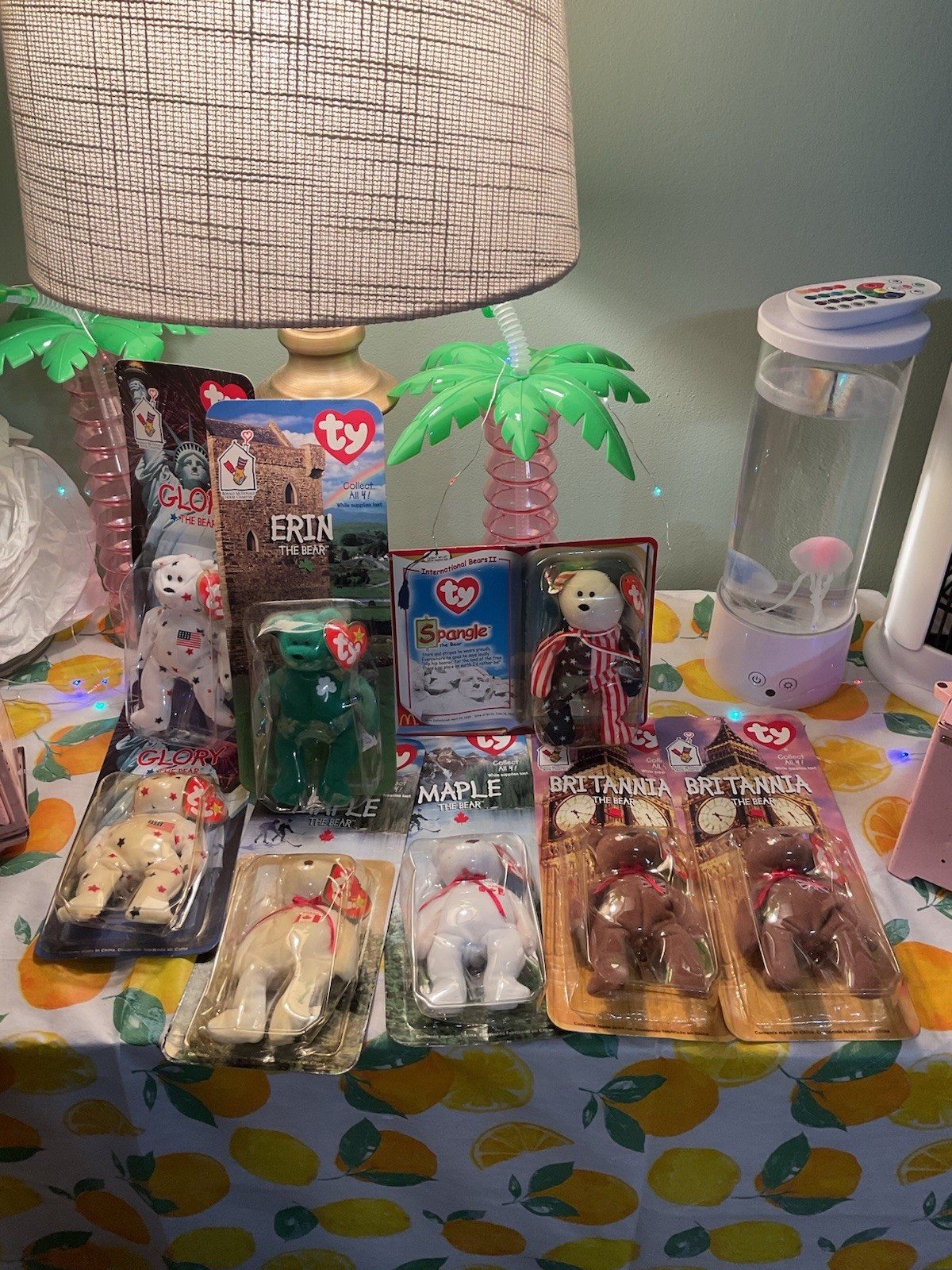 🔥Rare🔥-TY BEANIE BABIES MCDONALDS Bears (1999) VINTAGE SET OF 8 (Never Opened)