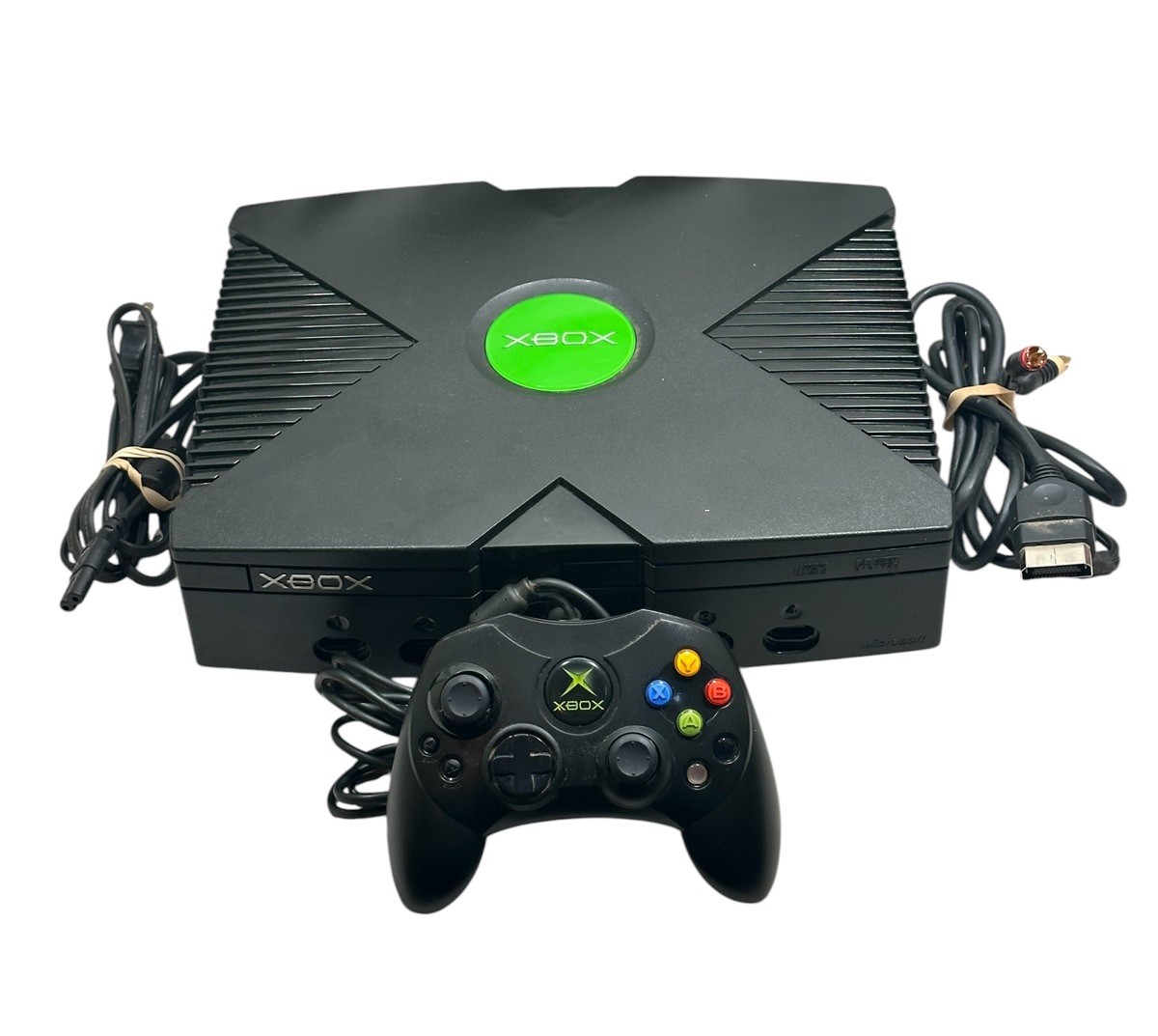 Original Microsoft Xbox (2005) Console System OEM Bundle - Tested and Working