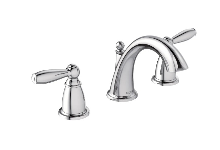 Moen TV6620 Brantford Widespread Bathroom Faucet w/Valve-Chrome