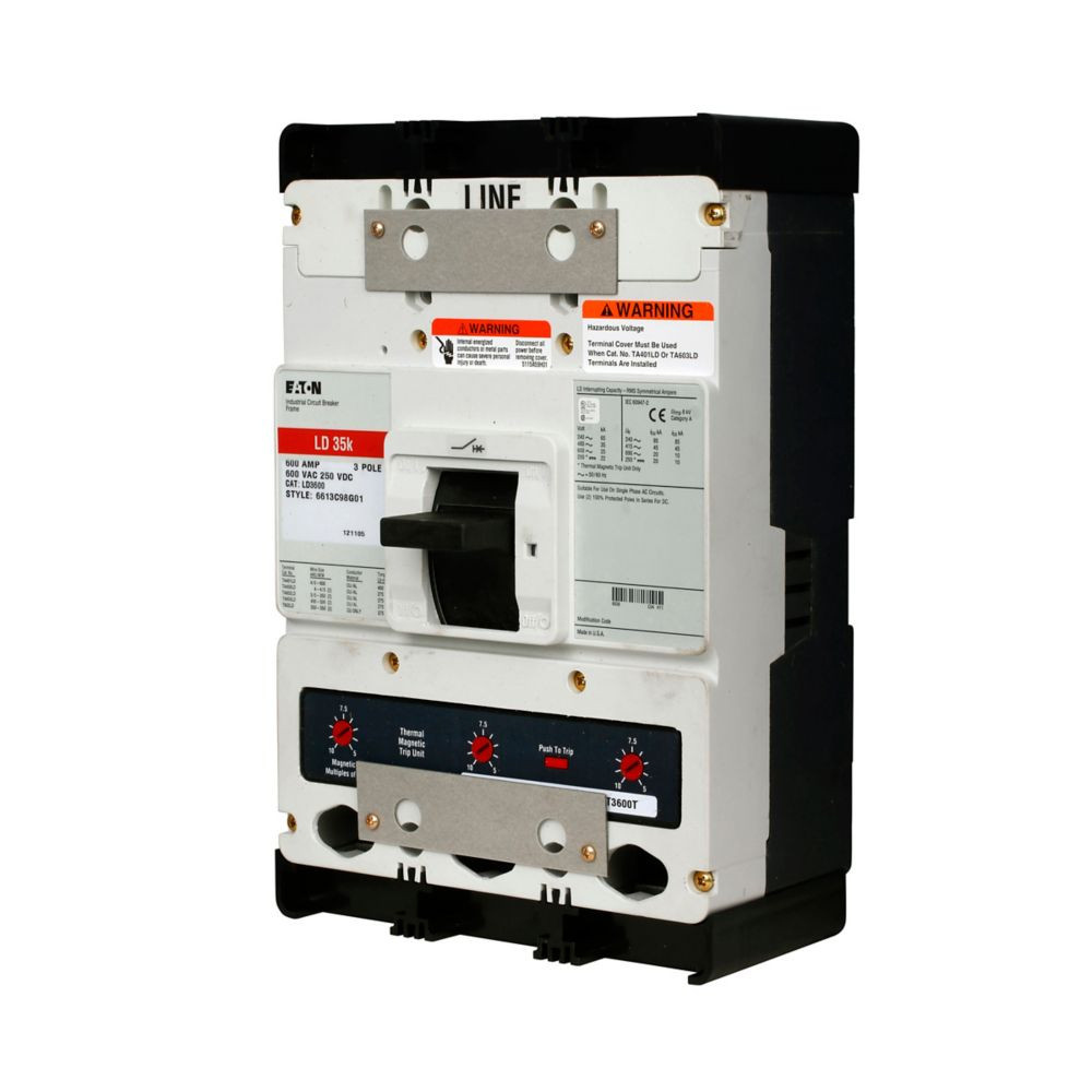 NIB - Eaton - LD3600 - Series C Molded Case Circuit Breaker