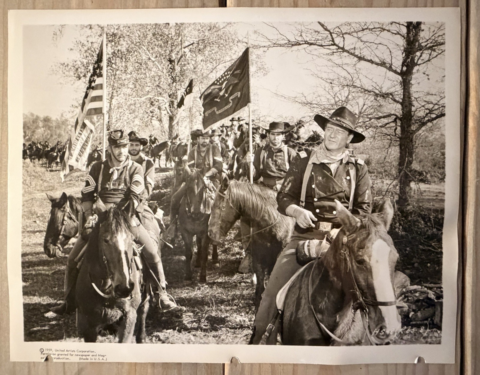 John Wayne Vintage Original 8x10 Press Photo The Horse Soldiers 1959 Western UA