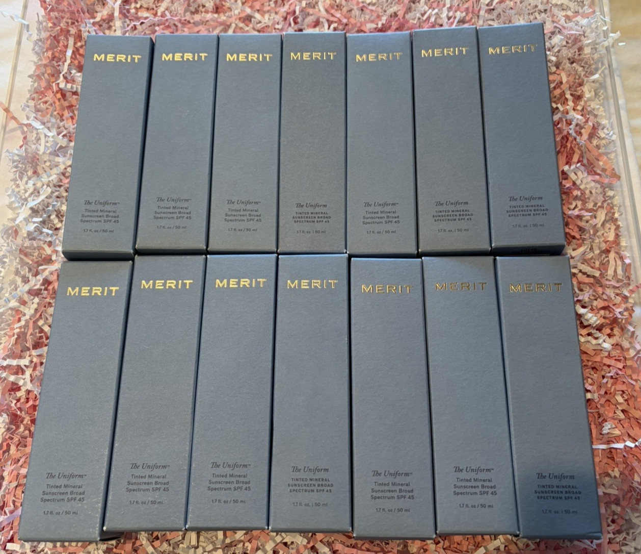 Merit The Uniform Tinted Mineral Sunscreen  - Broad Spectrum SPF 45 PICK A SHADE