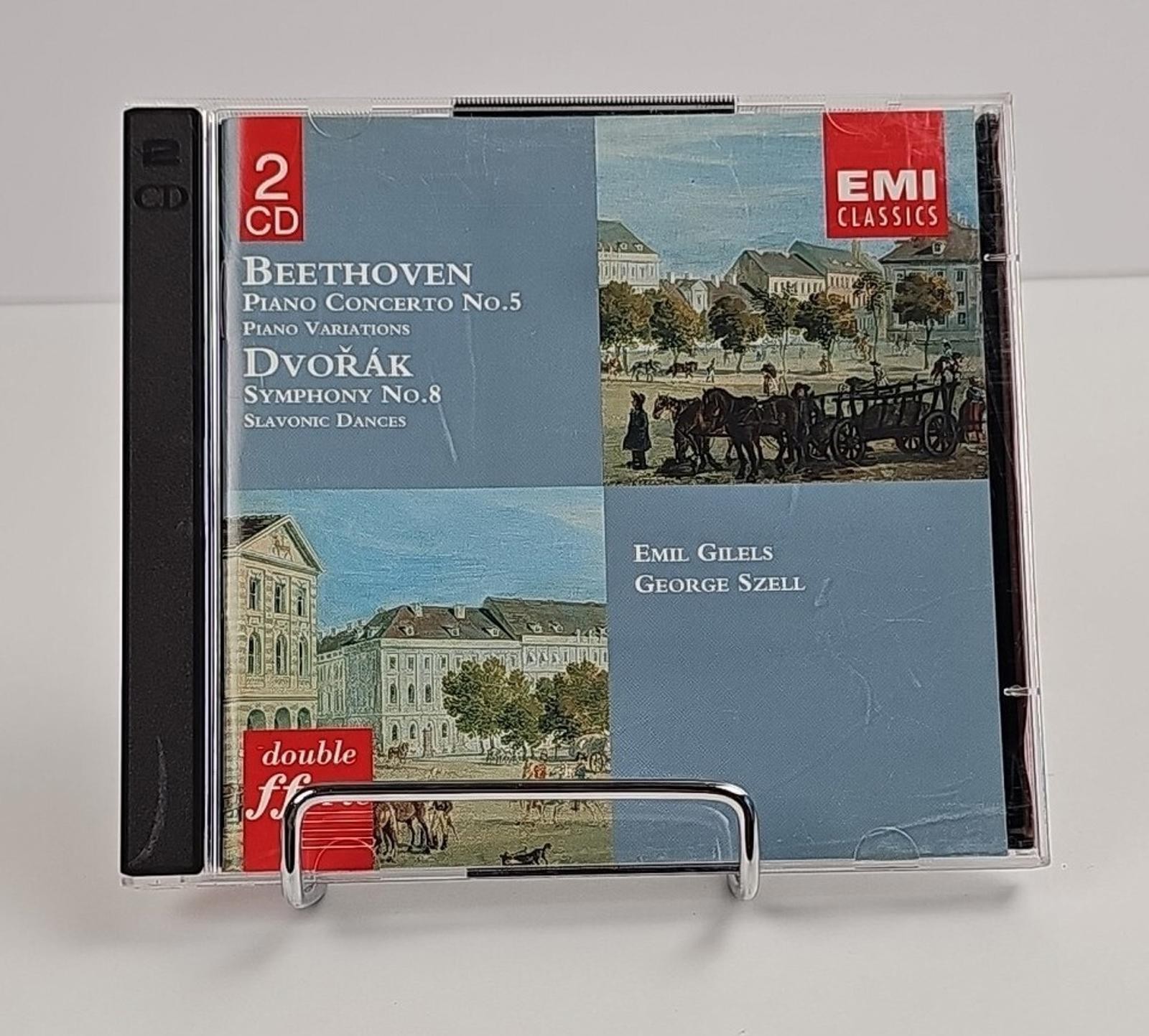 Beethoven Piano Concertó No. 5 ; Dvorak: Symphony No. 8 CD, 2-Disc\'s, 1996