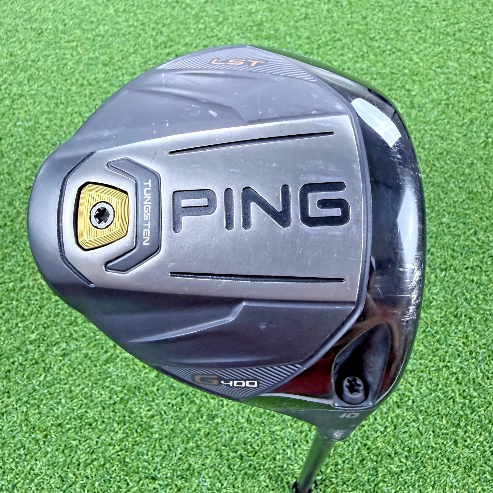 PING G400 Driver Right-Handed 10° HZRDUS 76g Stiff Shaft Golf Pride Align Grip PING G400 Driver Right-Handed 10° HZRDUS 76g Stiff Shaft Golf Pride Align Grip