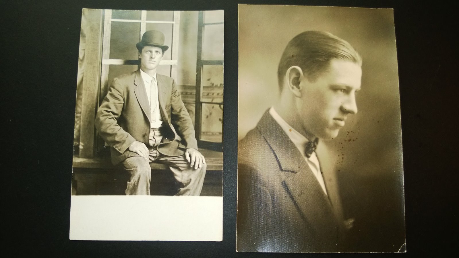 ANTIQUE SET OF (2) RELATED REALPHOTO and PHOTO LATE 1800s,EARLY 1900s Postcards ANTIQUE SET OF (2) RELATED REALPHOTO and PHOTO LATE 1800s,EARLY 1900s Postcards