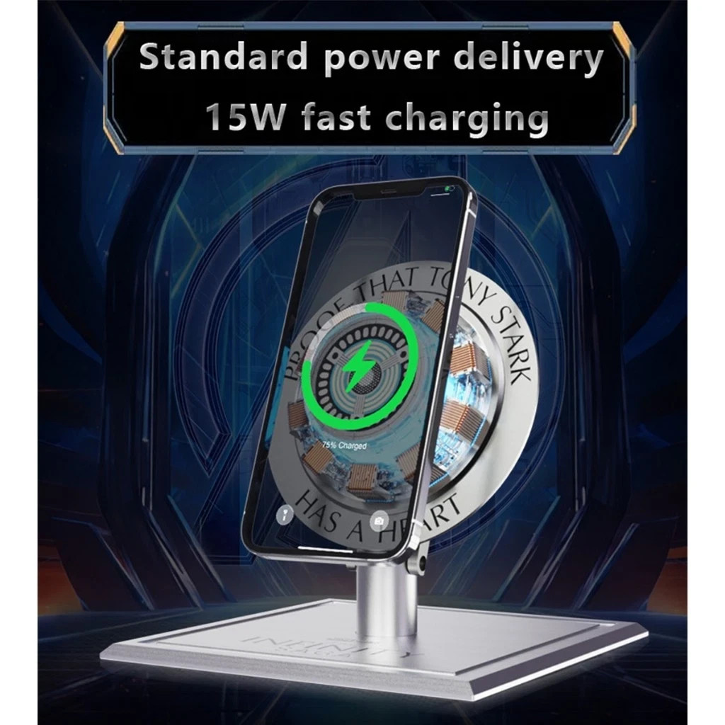 Killerbody Marvel Iron Man Arc Reactor Wireless Phone Charger 【In Stock】