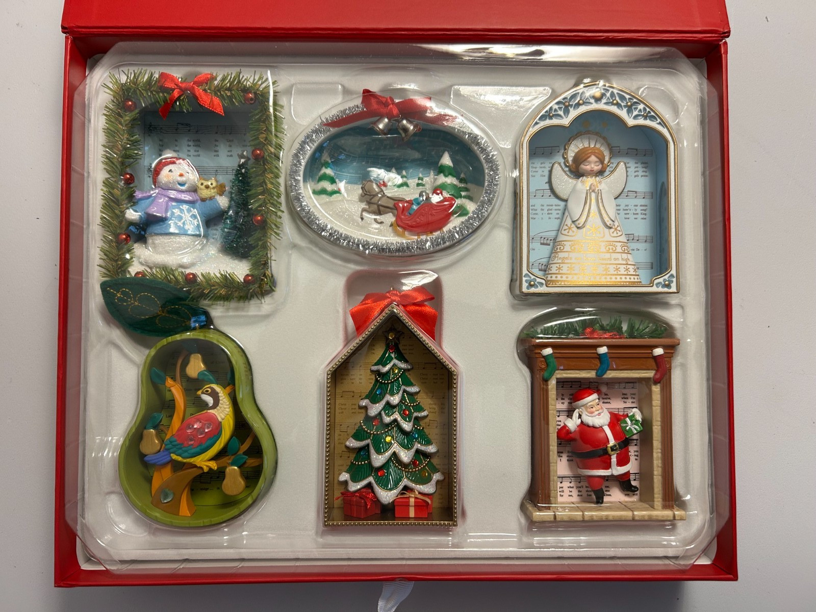 2018 Hallmark Member Exclusive Songs Of The Season Christmas Ornaments- Set of 6 2018 Hallmark Member Exclusive Songs Of The Season Christmas Ornaments- Set of 6