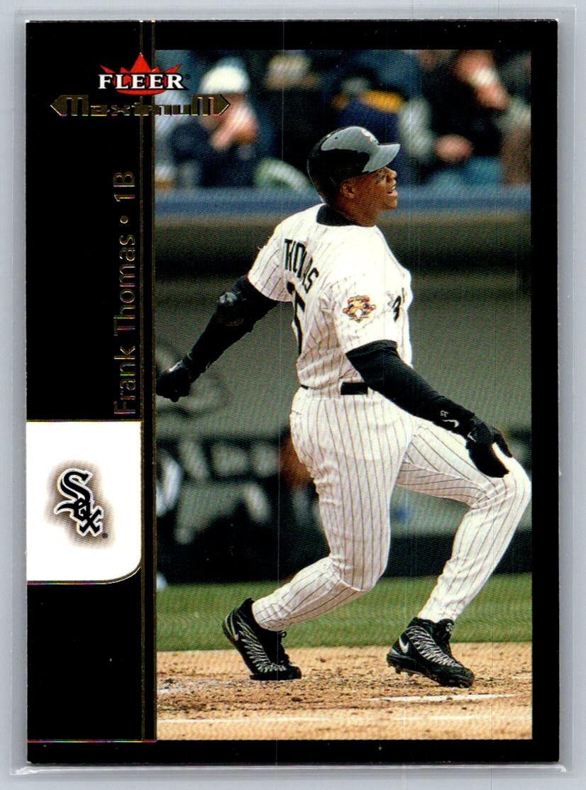 💎2002 Fleer Maximum Baseball #32 Frank Thomas - Chicago White Sox💎