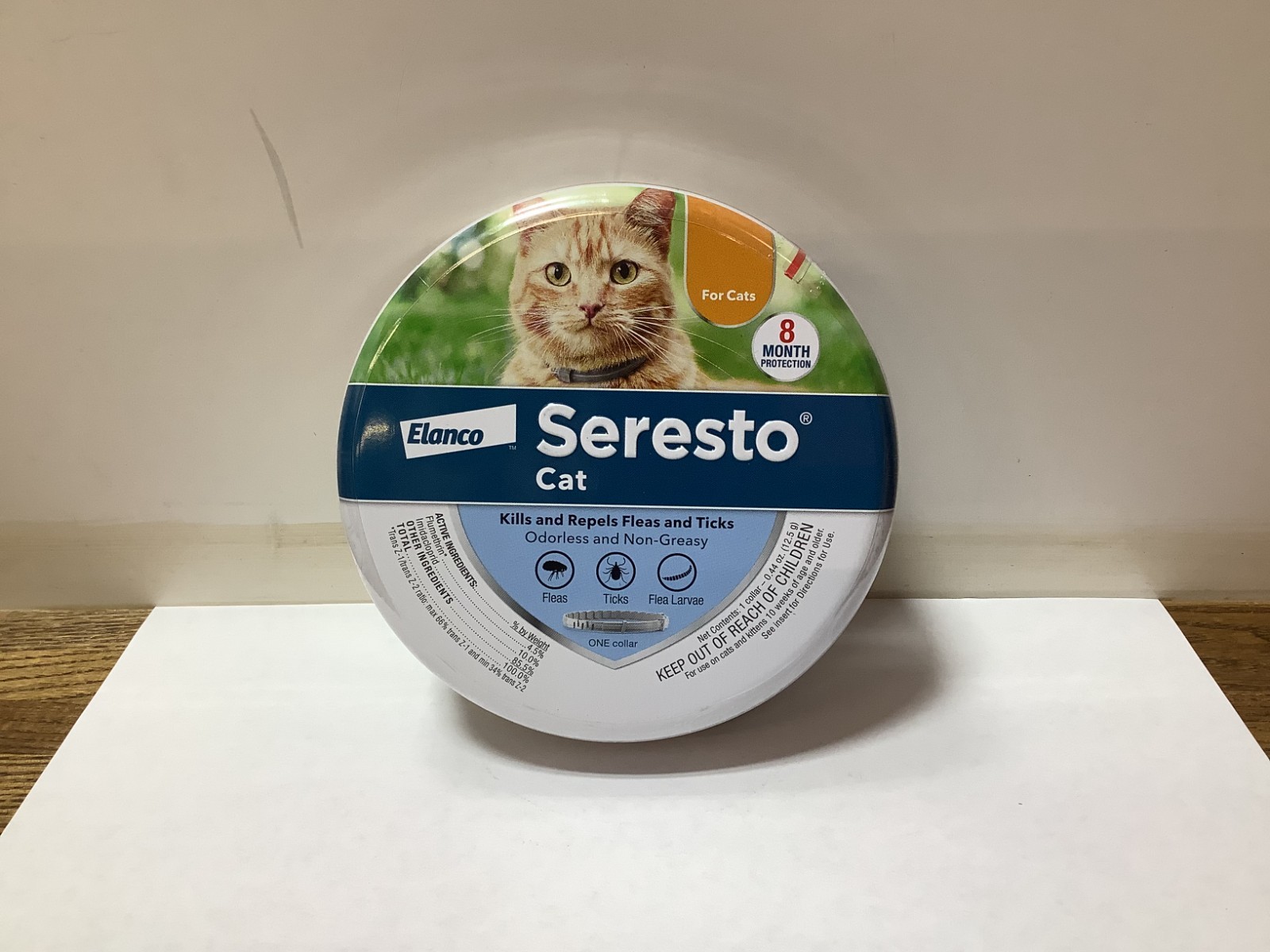 NEW Seresto Cat Flea & Tick Collar Up to 8 Months NEW Seresto Cat Flea & Tick Collar Up to 8 Months