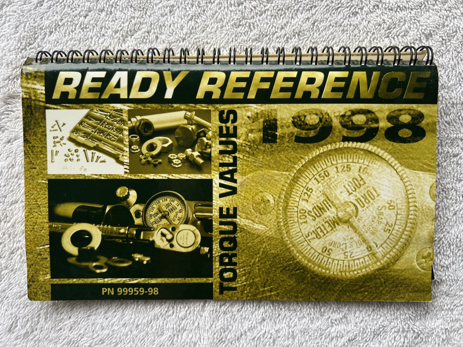 1998 Harley-Davidson Torque Value Ready Reference Book 99959-98 1998 Harley-Davidson Torque Value Ready Reference Book 99959-98