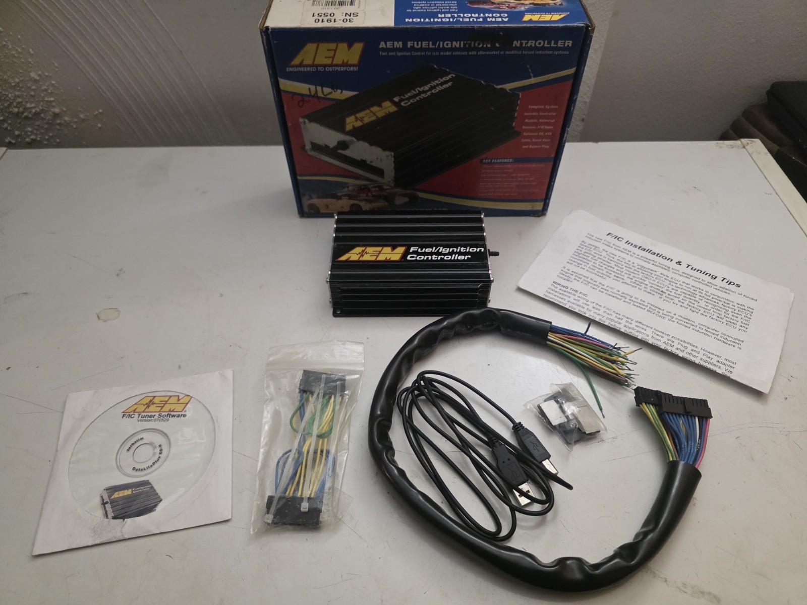 AEM FIC - 6 New open box COMPLETE