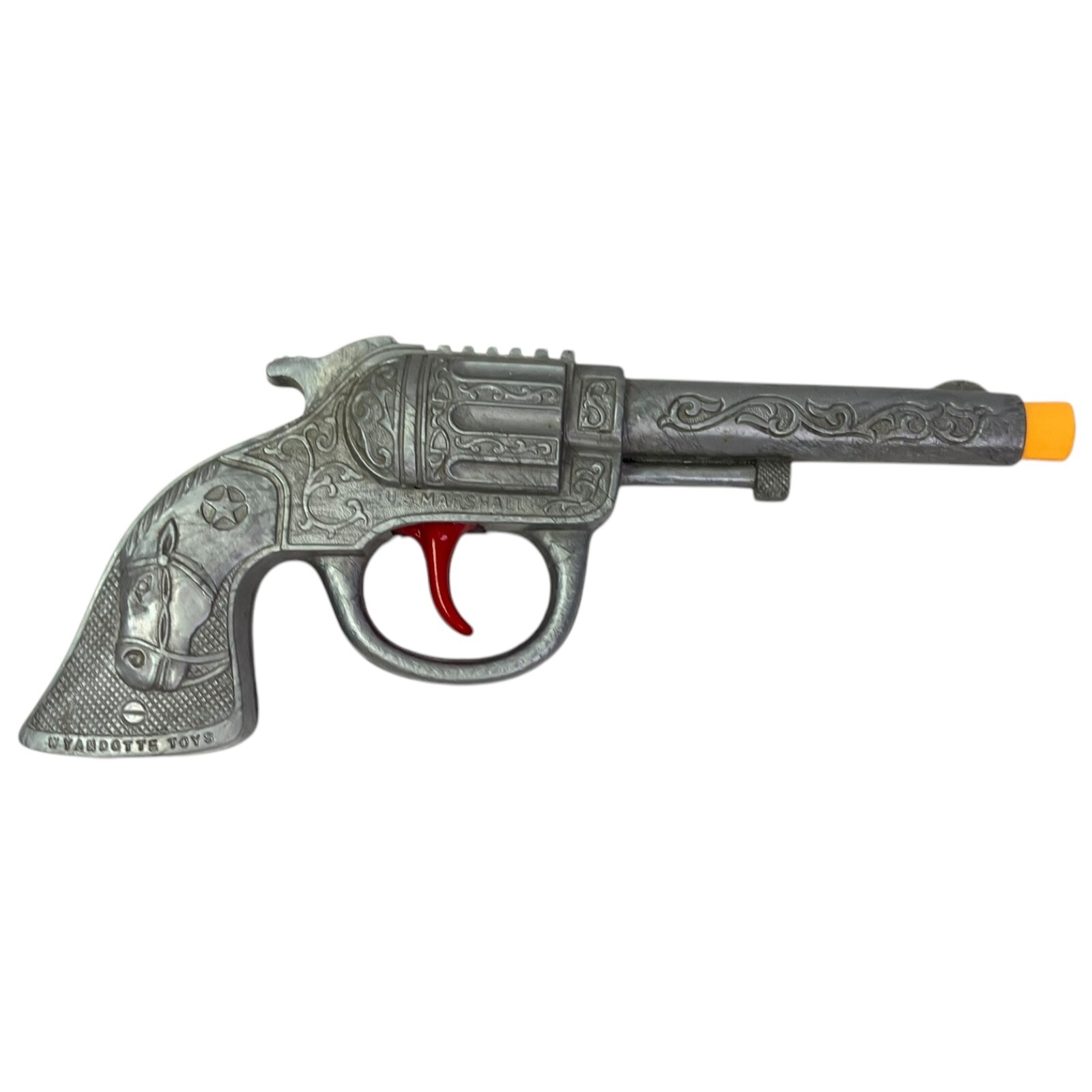 Vintage Wyandotte Cap Gun US Marshall Toy Plastic Made in USA 5.5\