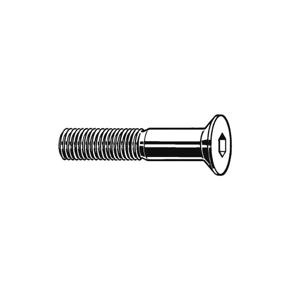 GRAINGER APPROVED M07470.050.0016 ScktFltHdScrw,Steel,M5-0.8,16mm L,PK100 38DF58