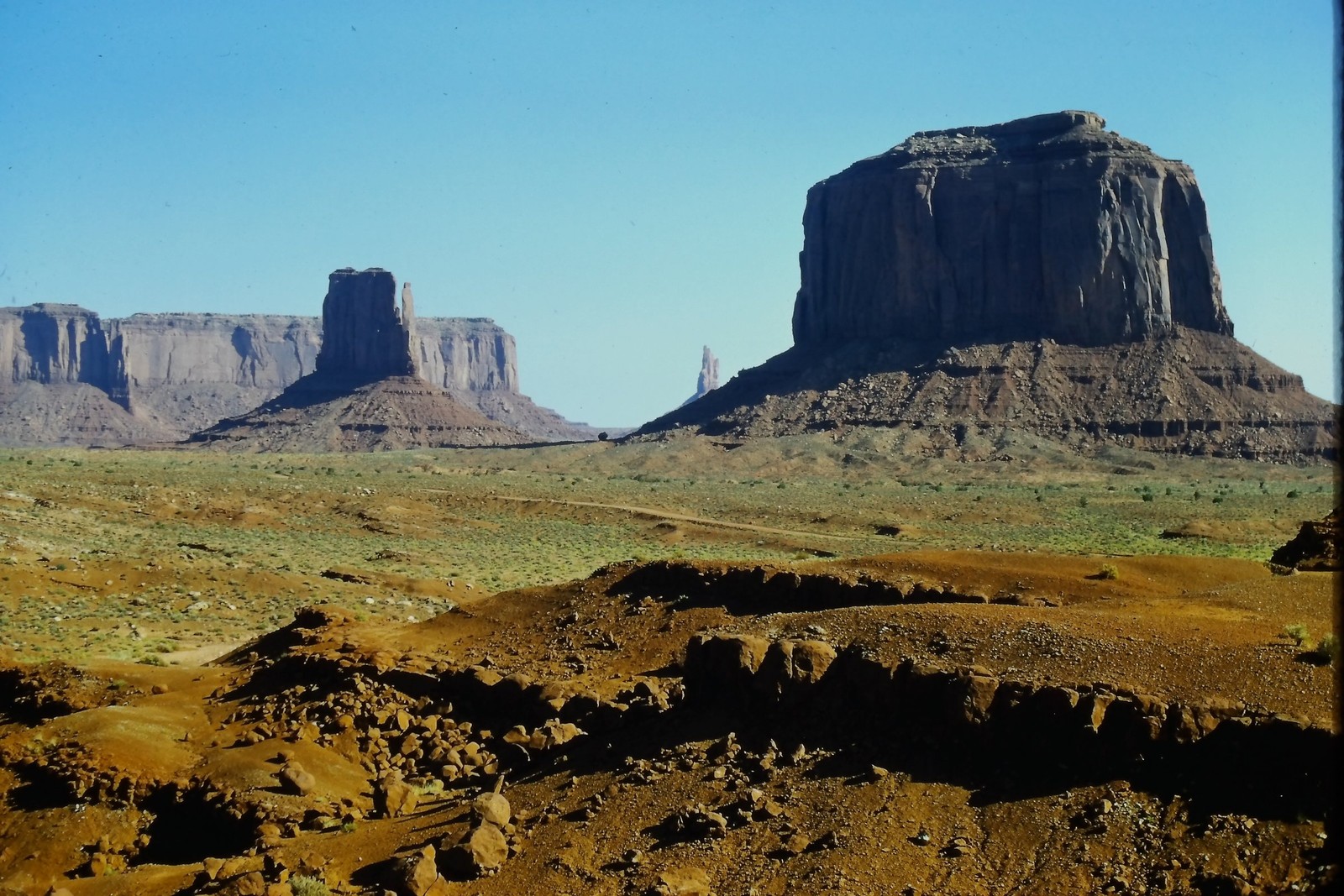 c1960's Kodachrome 35mm Slide, Monument Valley Desert Landscape Arizona Colorado c1960's Kodachrome 35mm Slide, Monument Valley Desert Landscape Arizona Colorado