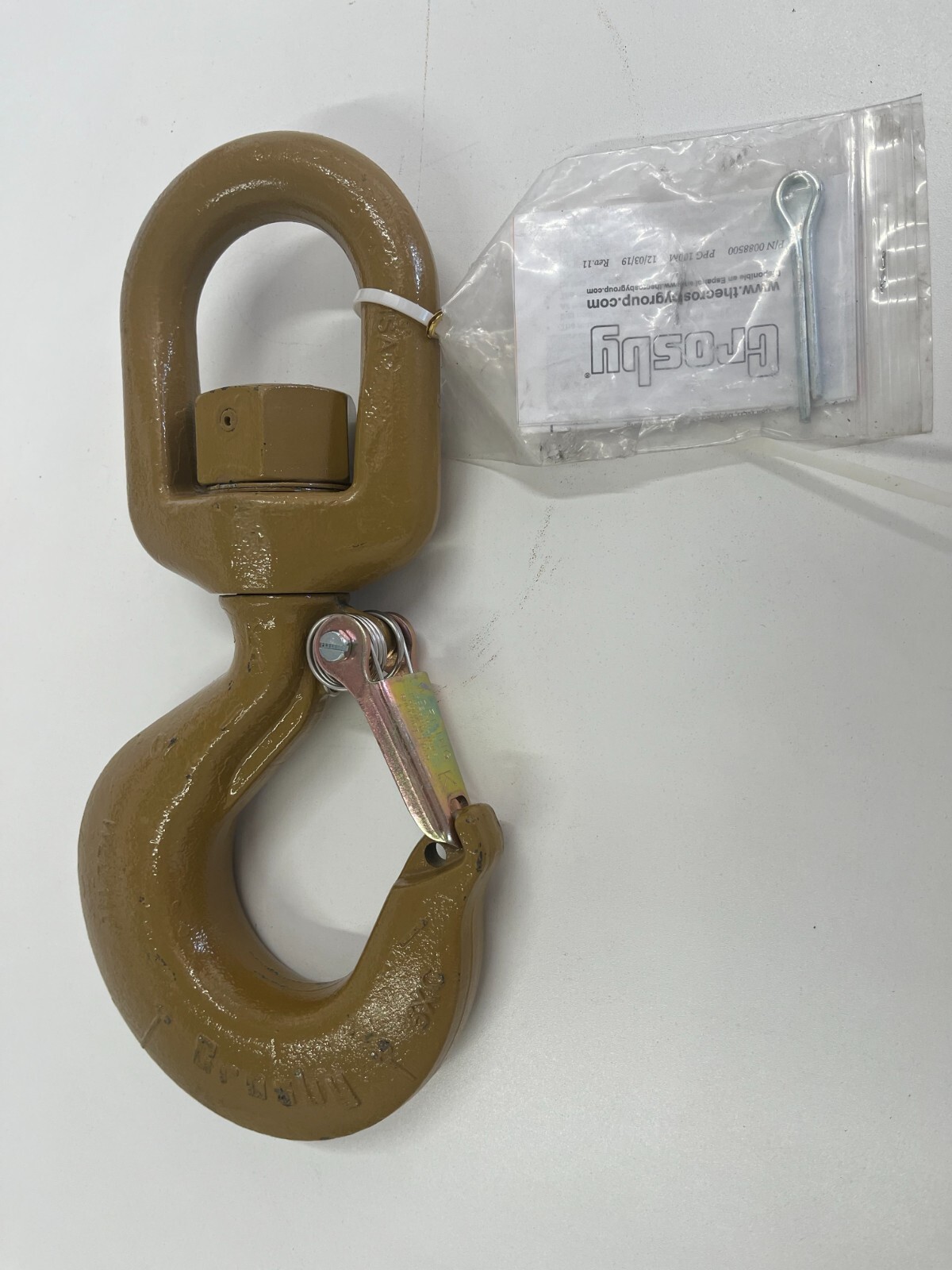 CROSBY 7-TON SWIVEL HOOK CROSBY 7-TON SWIVEL HOOK