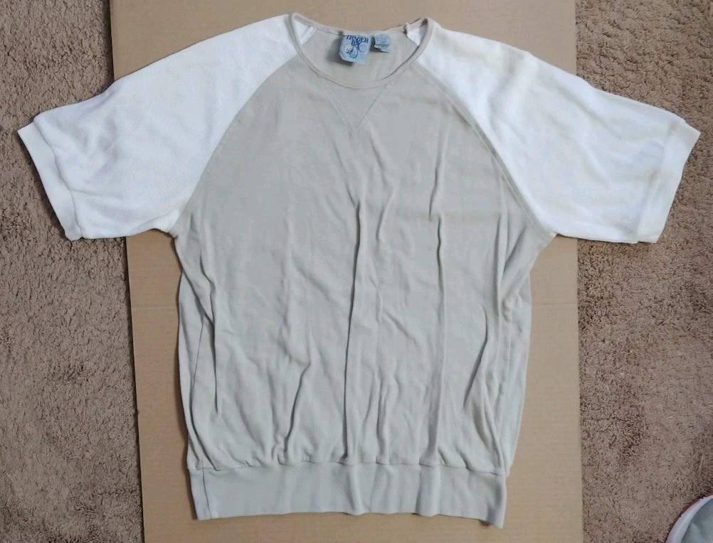 Vtg Trader Bay Womens XL Top 21 Pit 26.5 Long Tawian Stain Vtg Trader Bay Womens XL Top 21 Pit 26.5 Long Tawian Stain