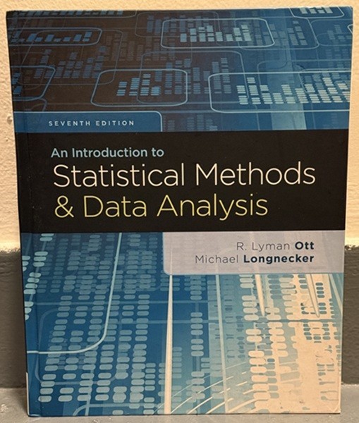 An Introduction to Statistical Methods & Data Analysis - VERY GOOD An Introduction to Statistical Methods & Data Analysis - VERY GOOD