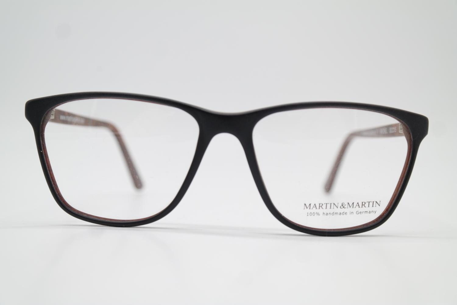 Martin And Martin Michel Brown Oval Eyeglass Frame New