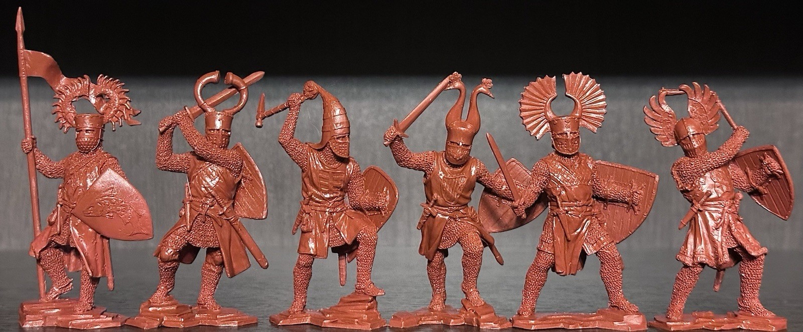 PUBLIUS German Knights 12-13 Century Toy Solders 1:32 Set # 3 Rare
