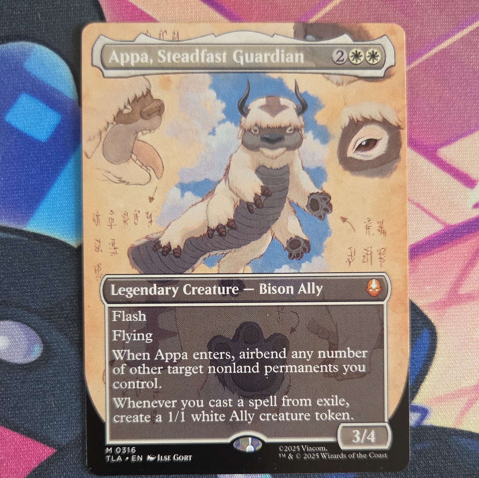 Appa, Steadfast Guardian (Borderless) Avatar: The Last Airbender Regular Appa, Steadfast Guardian (Borderless) Avatar: The Last Airbender Regular