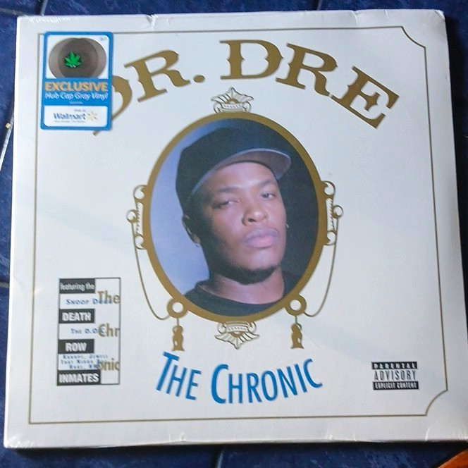 Dr. Dre The Chronic Walmart Exclusive Hub Cap Gray Colored Vinyl 2LP Dr. Dre The Chronic Walmart Exclusive Hub Cap Gray Colored Vinyl 2LP