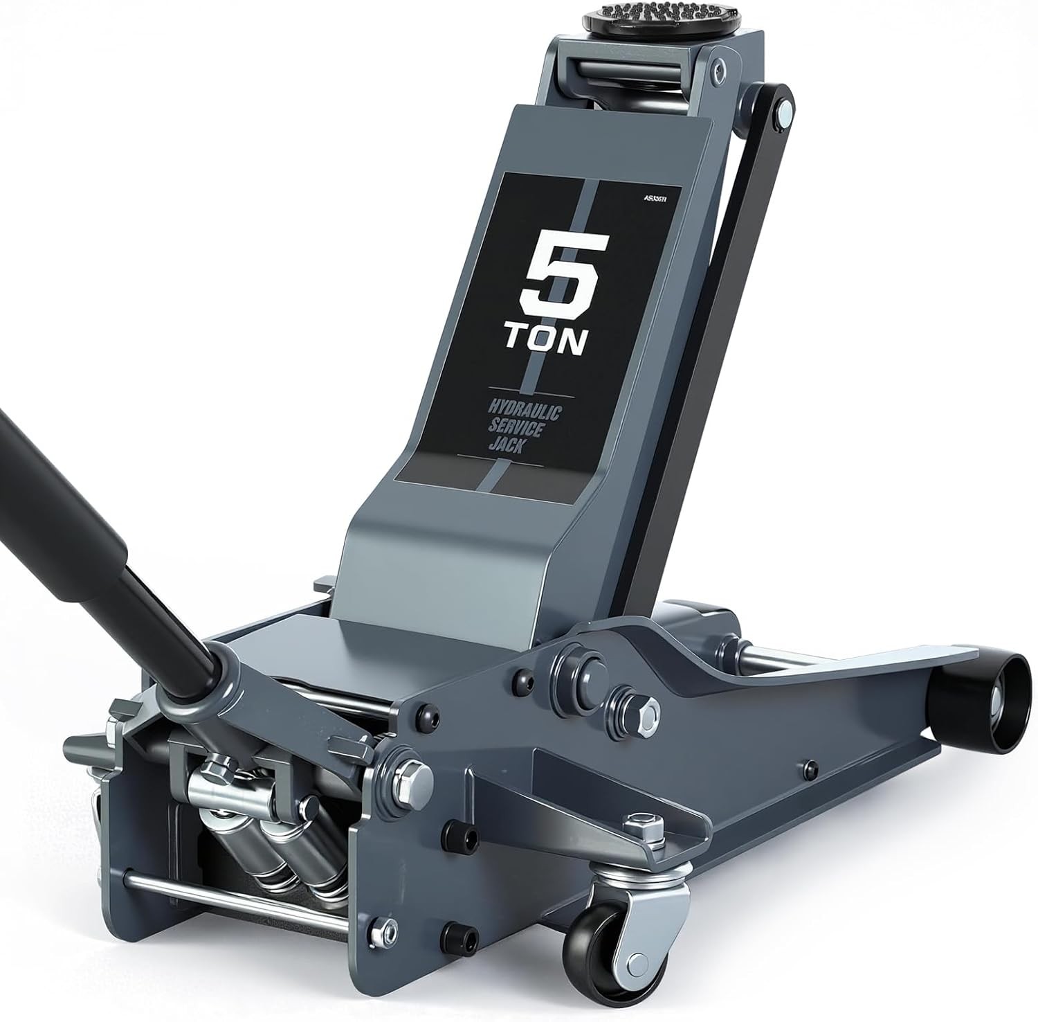 5 Ton Floor Jack Hydraulic Low Profile Floor Jack Lift Pump, , 5 Ton Grey 5 Ton Floor Jack Hydraulic Low Profile Floor Jack Lift Pump, , 5 Ton Grey