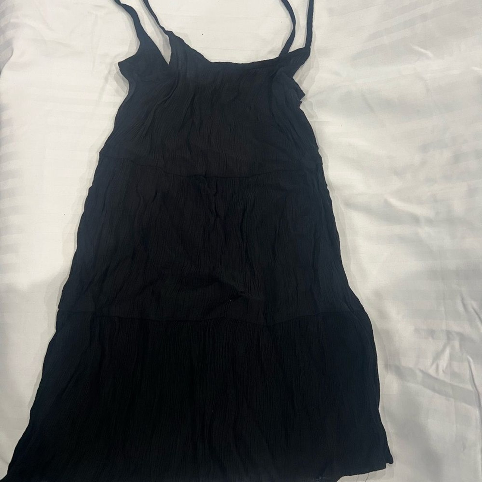 H&M Black Textured Dress H&M Black Textured Dress