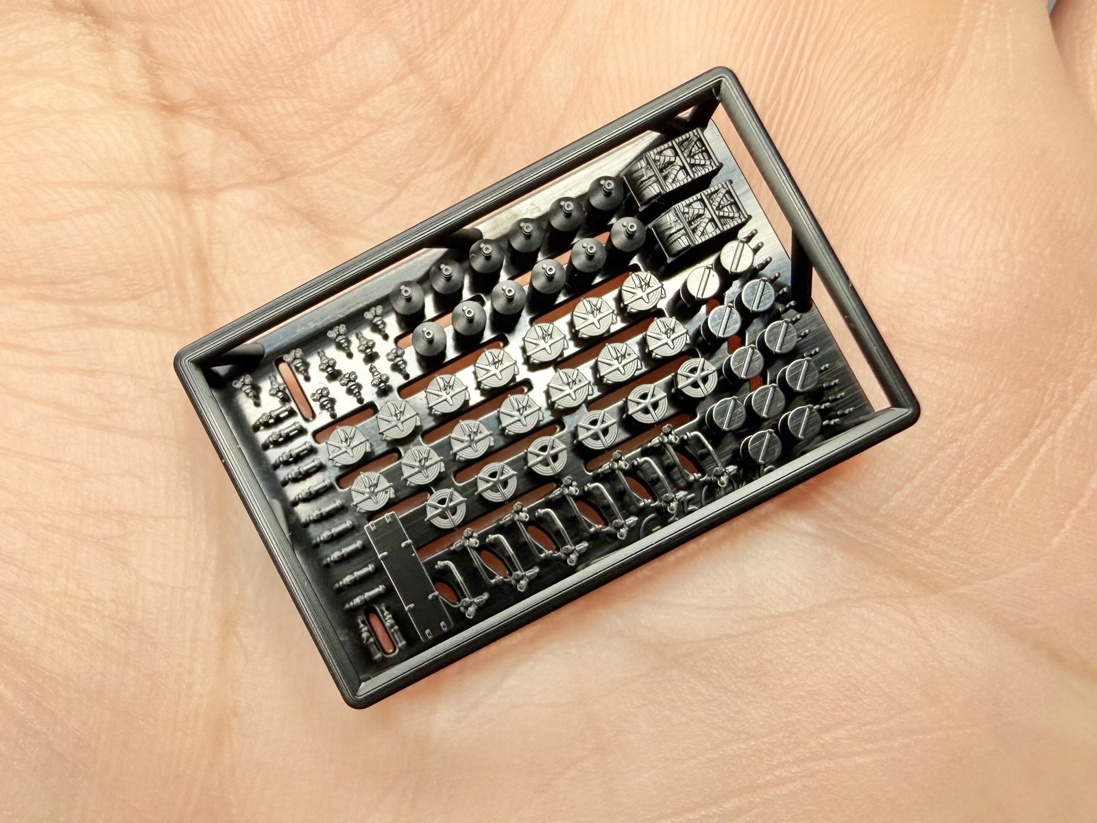3D printing 1:350 DKM Bismarck Deck Accessory Set Unpainted